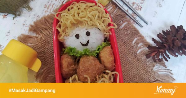 Resep Bento Curly Boy #MISIHARIANAKNASIONAL Sederhana Rumahan di Yummy App