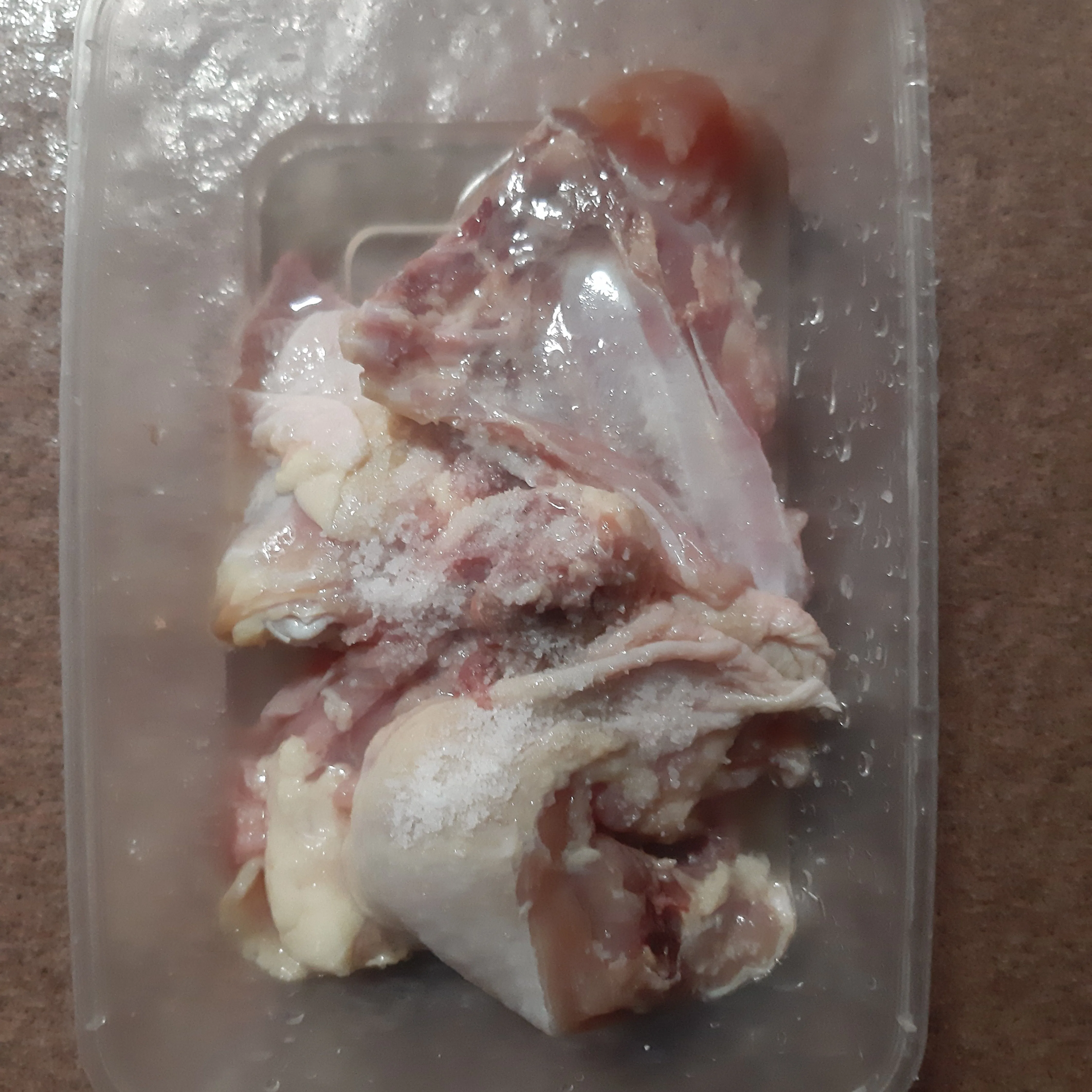 Step 1 Ayam Geprek Pedas Manis