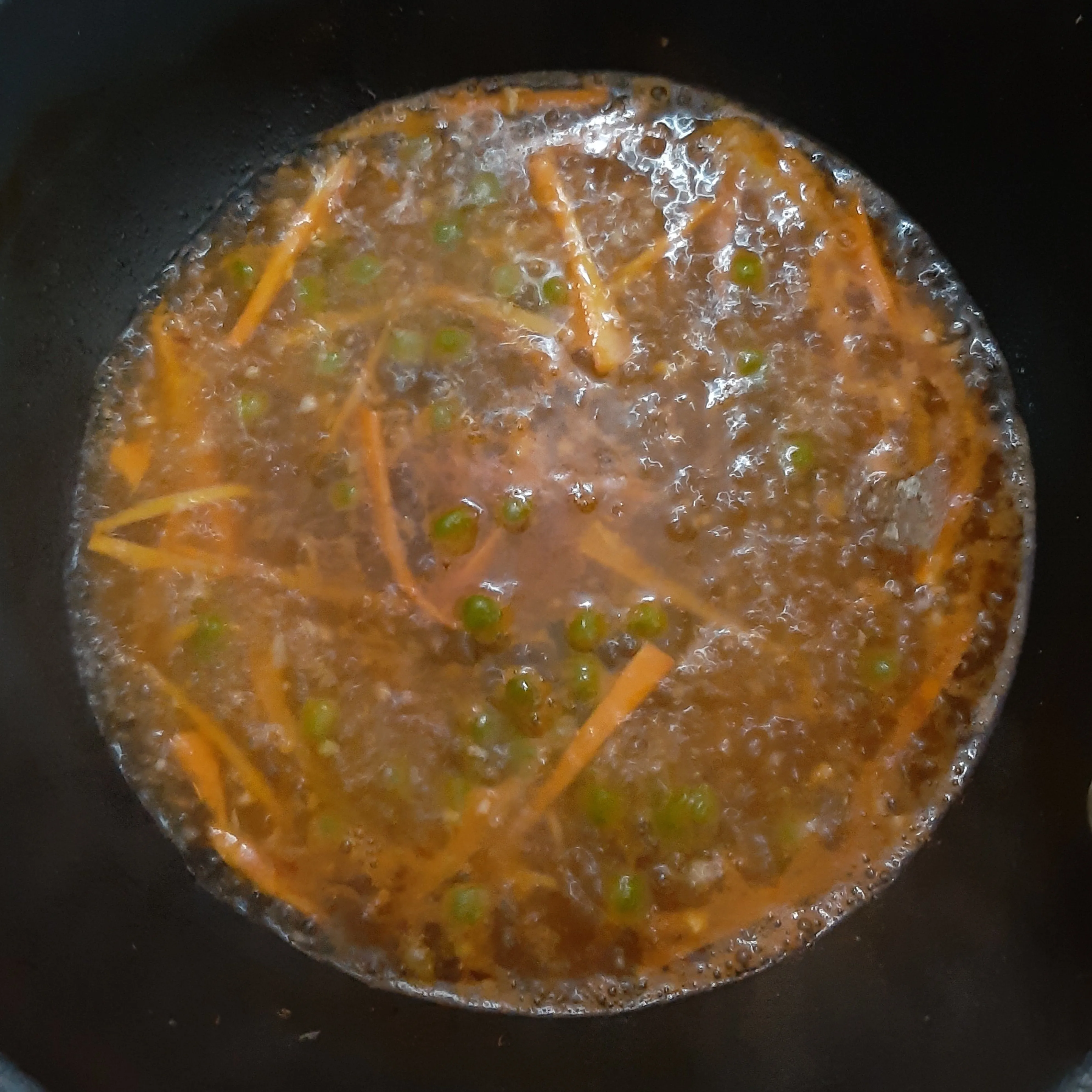 Step 7 Telur Dadar Saus Asam Manis