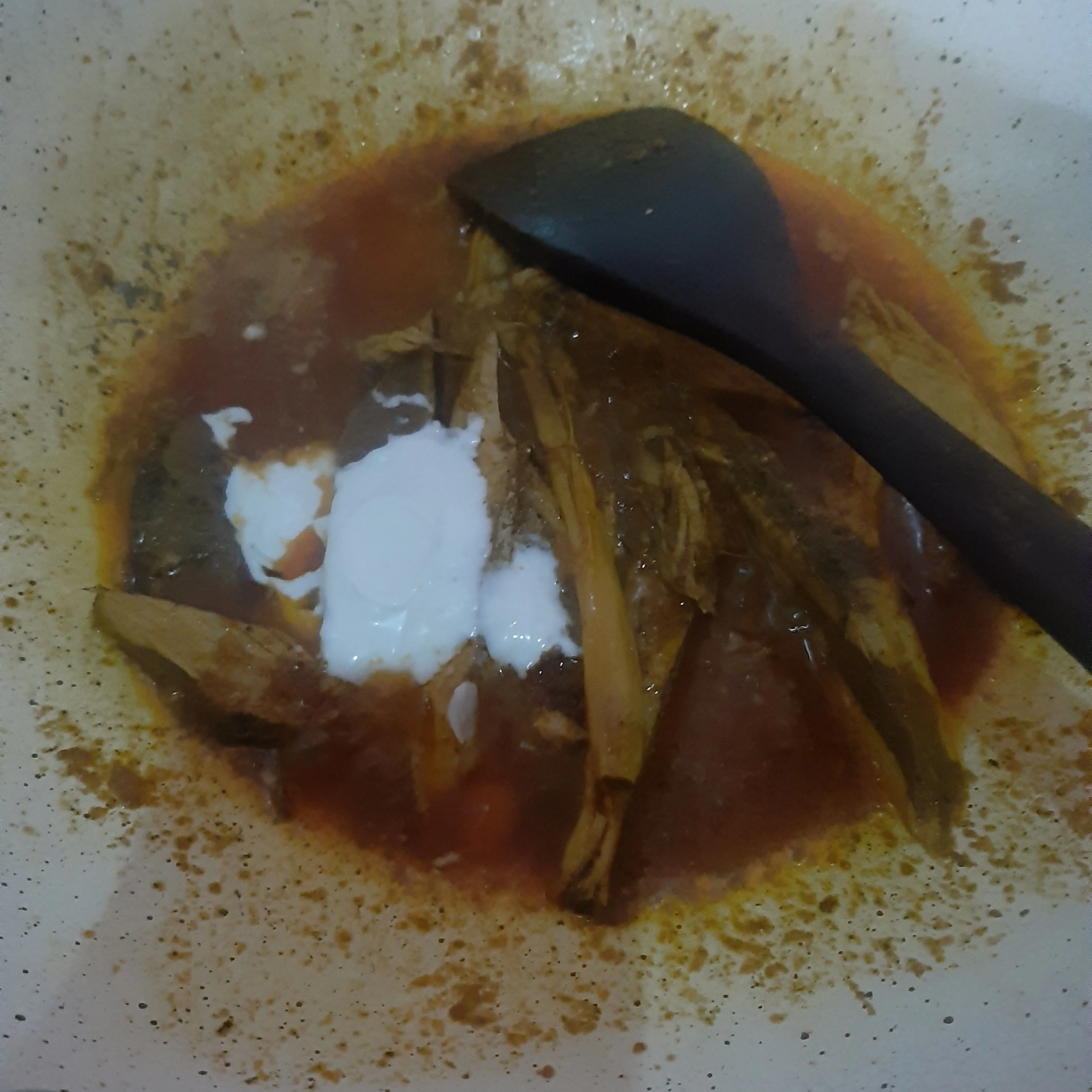 Step 4 Ikan Tongkol Iris Pedas Manis