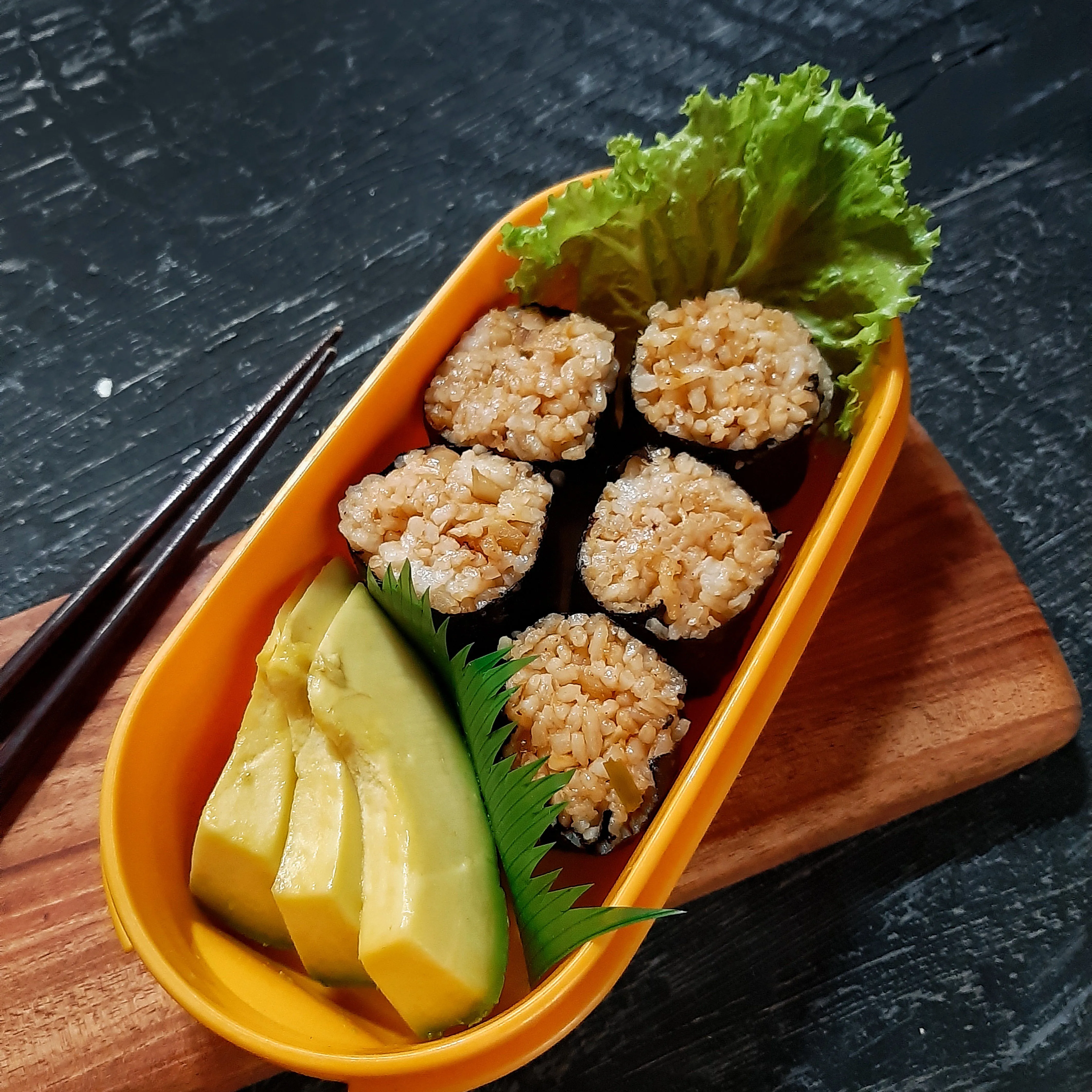 Step 6 Nasi Goreng Tomat Gulung