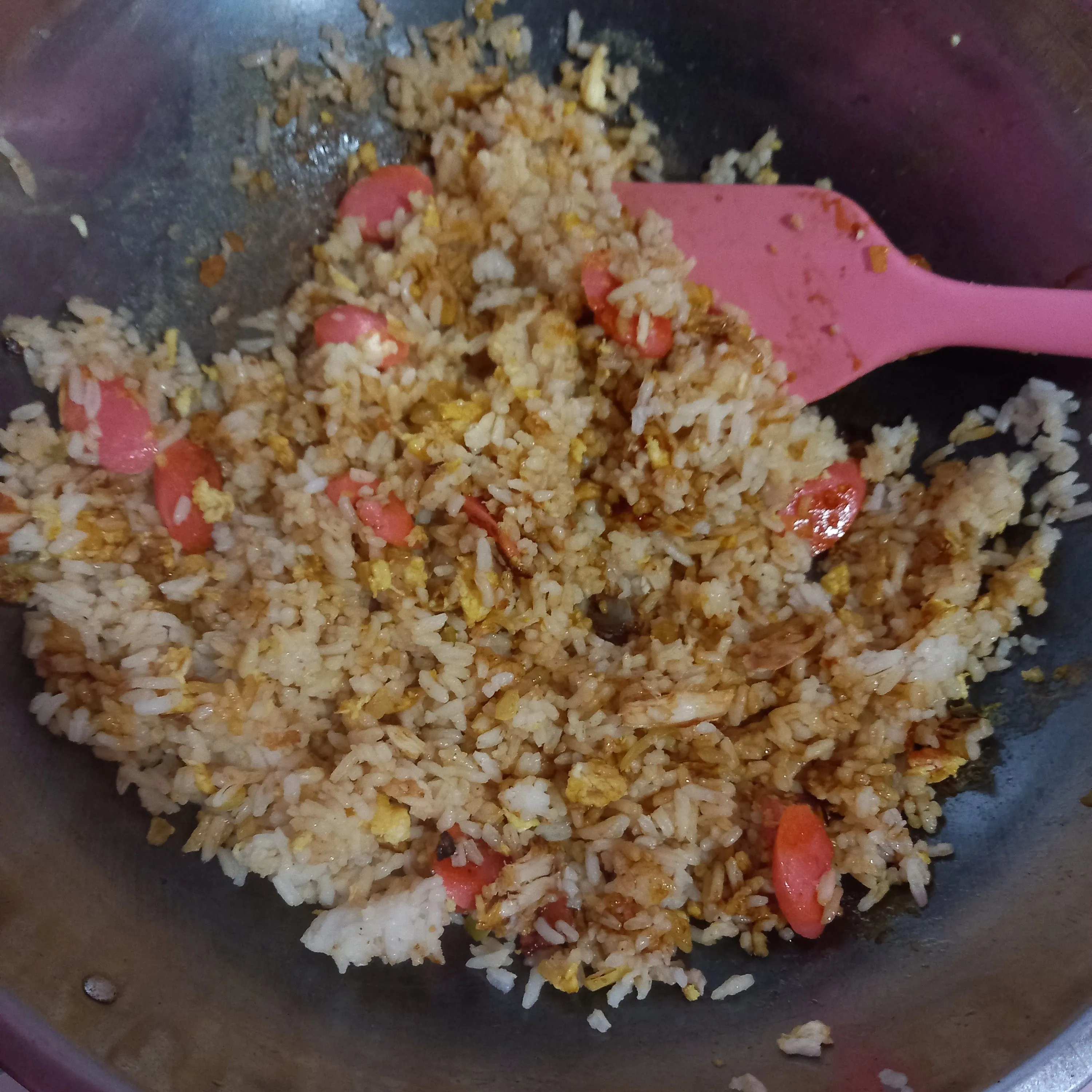 Step 5 Nasi Goreng Ayam Suwir