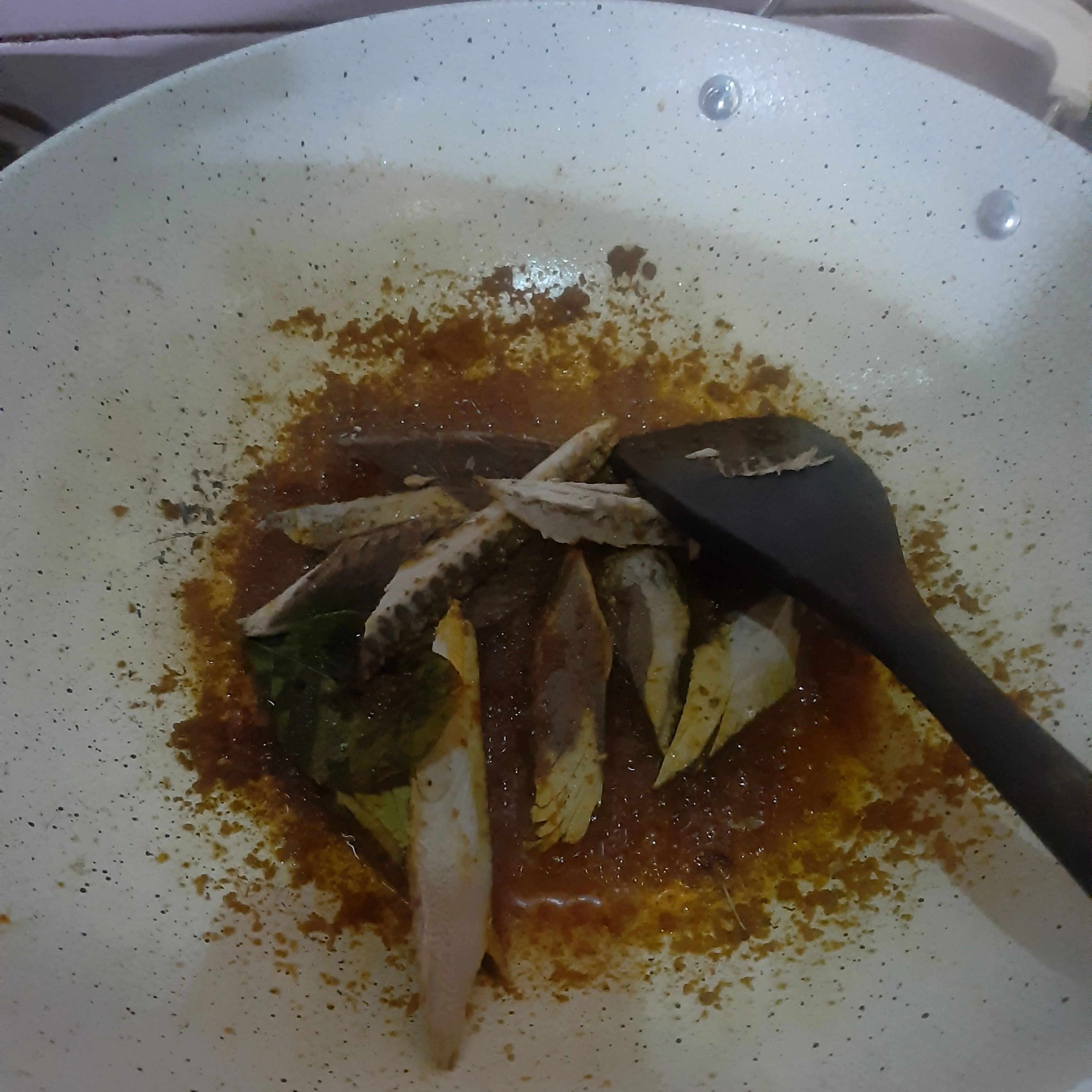Step 3 Ikan Tongkol Iris Pedas Manis