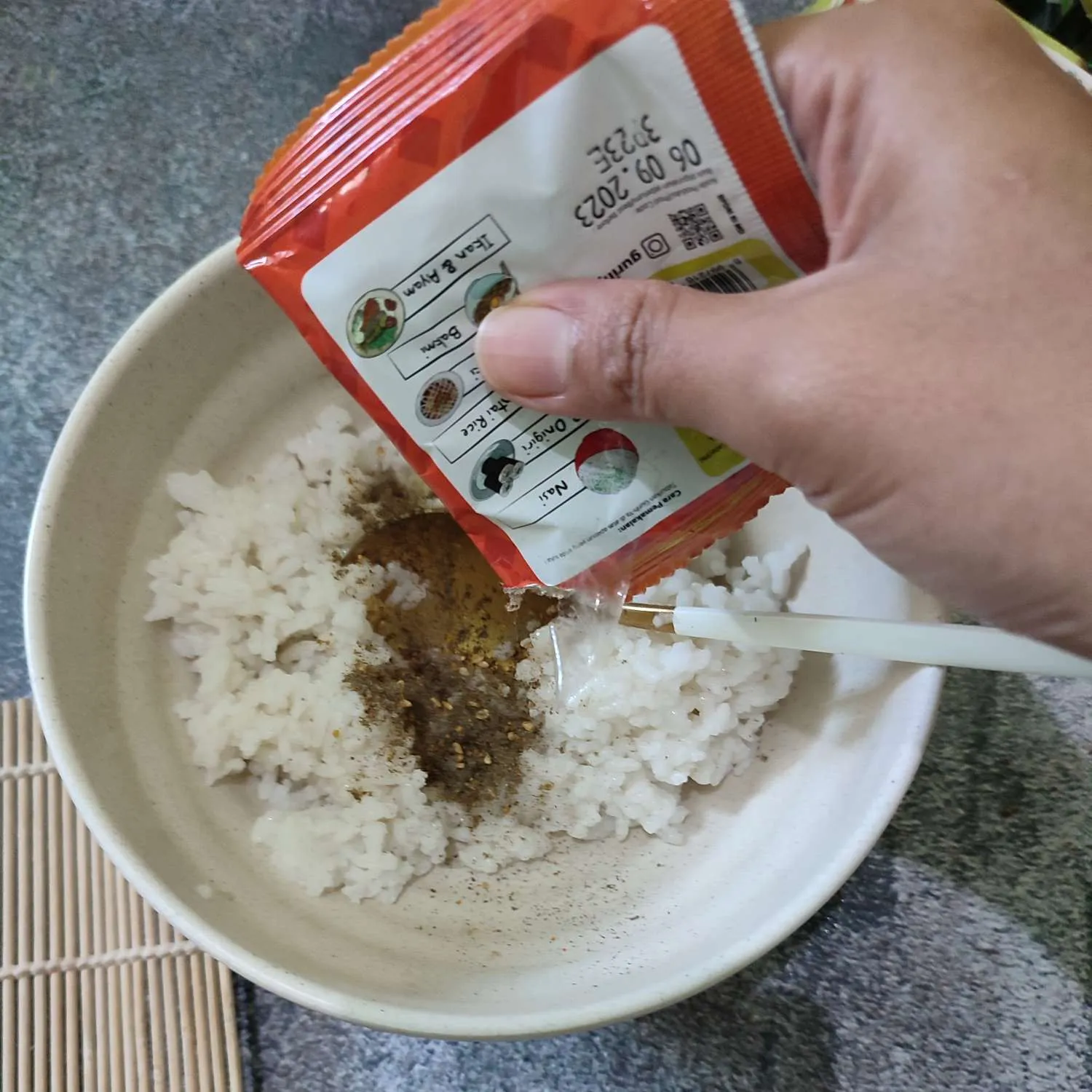 Step 2 Lunch Box Kimbab Telur Dadar