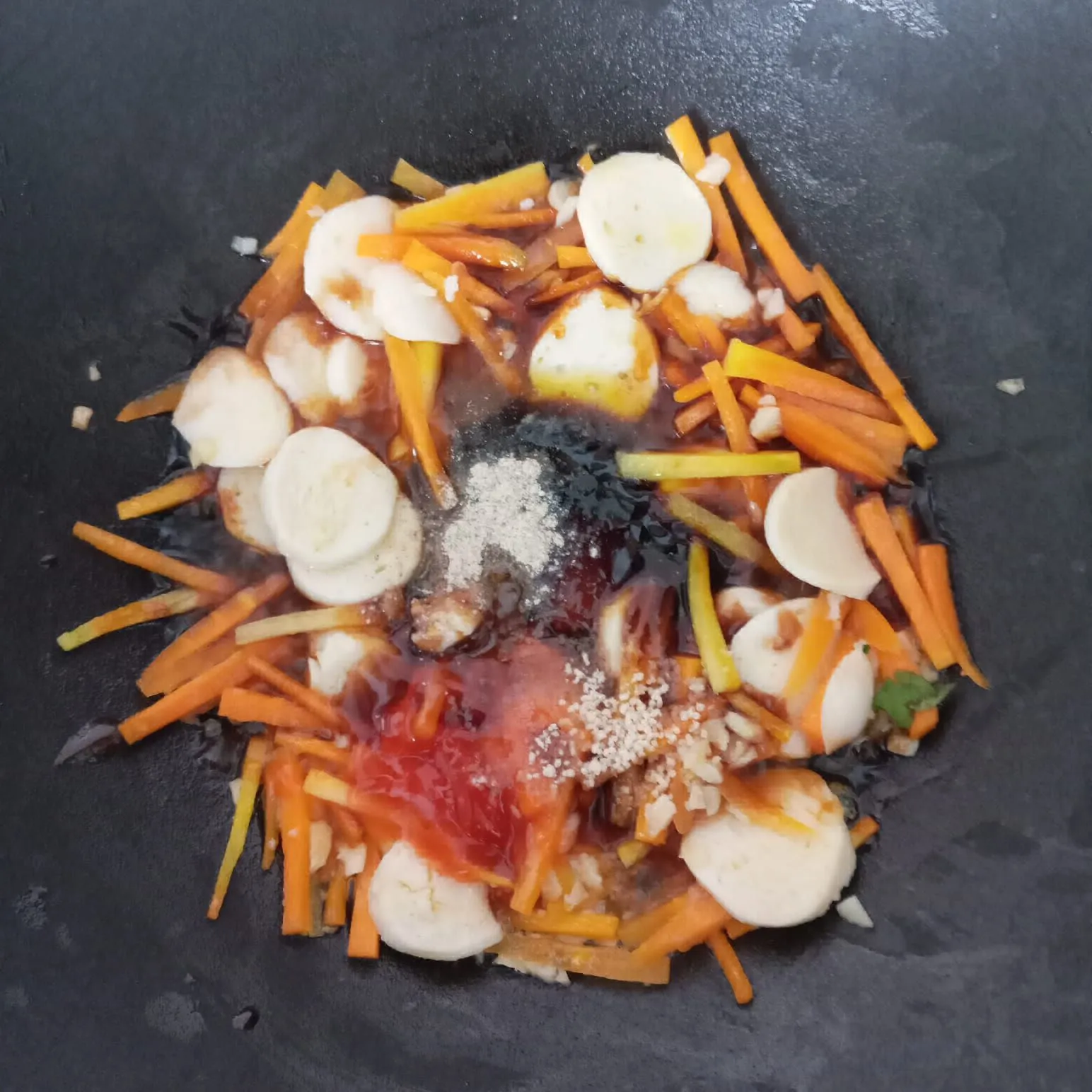 Step 5 Bihun Goreng Bakso Bekal Sekolah