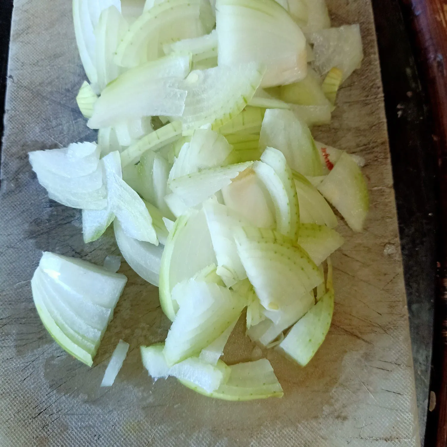 Step 2 Oseng oseng dendeng saus tiram