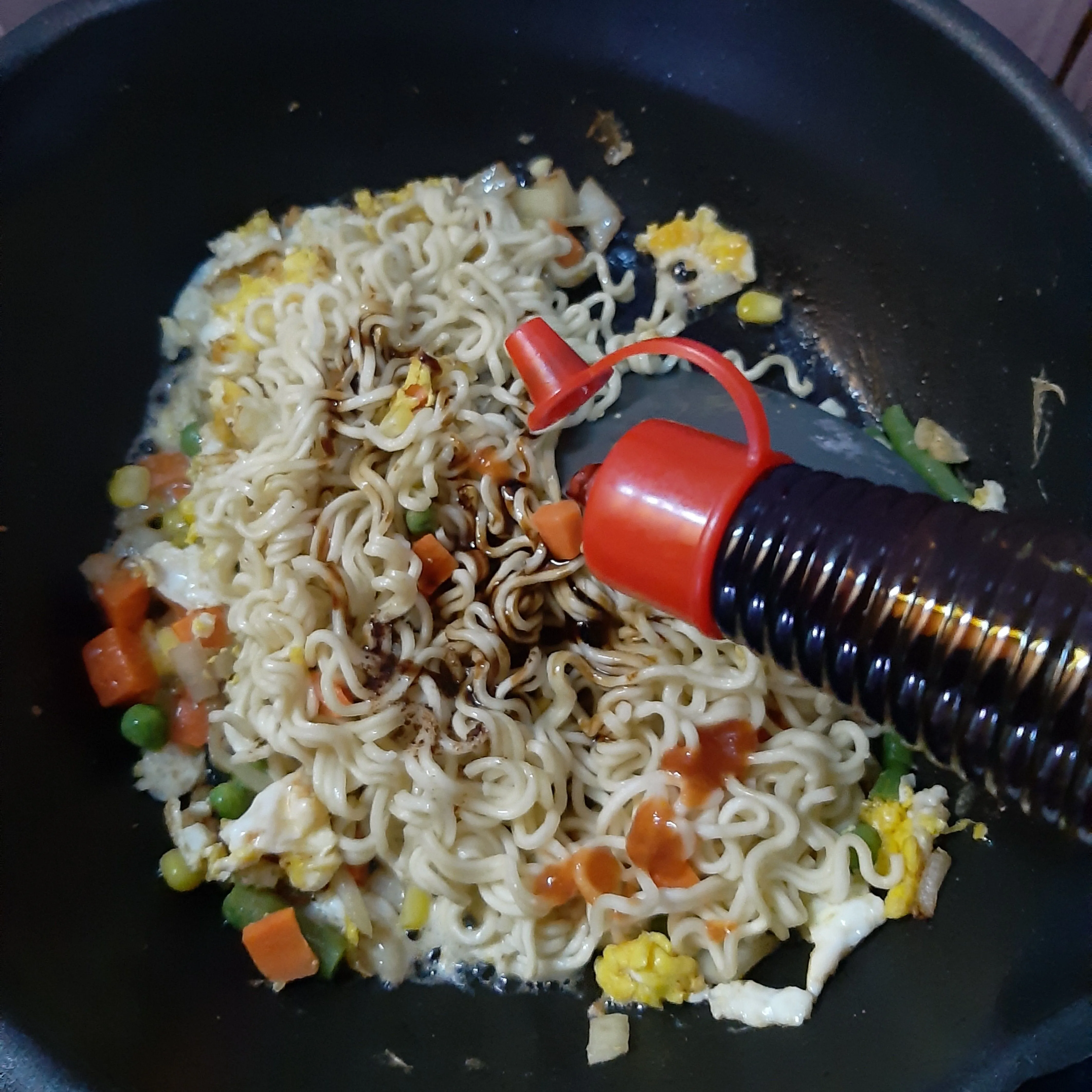 Step 6 Mie Goreng Warna Warni