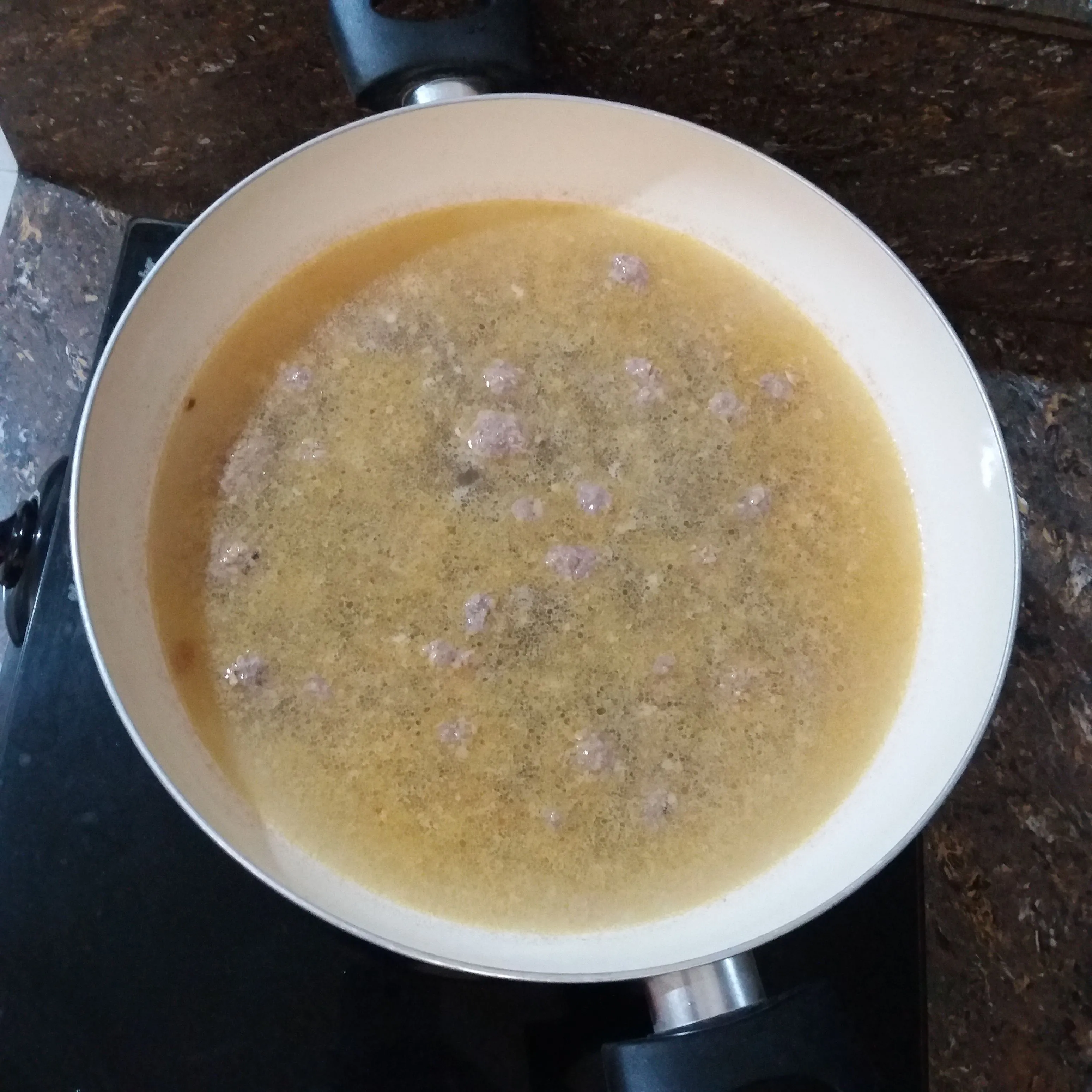 Step 2 Bekal Bola Daging Keju Untuk Anak