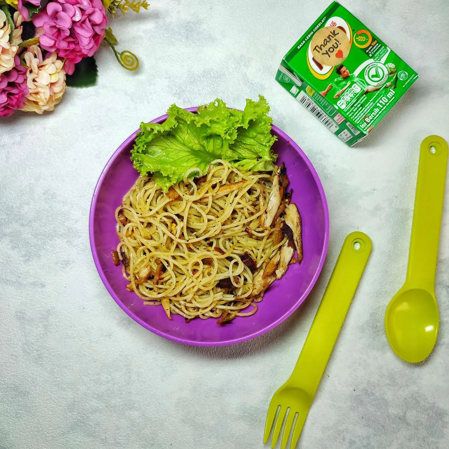Step 6 Lunch Box Aglio e Olio Tuna