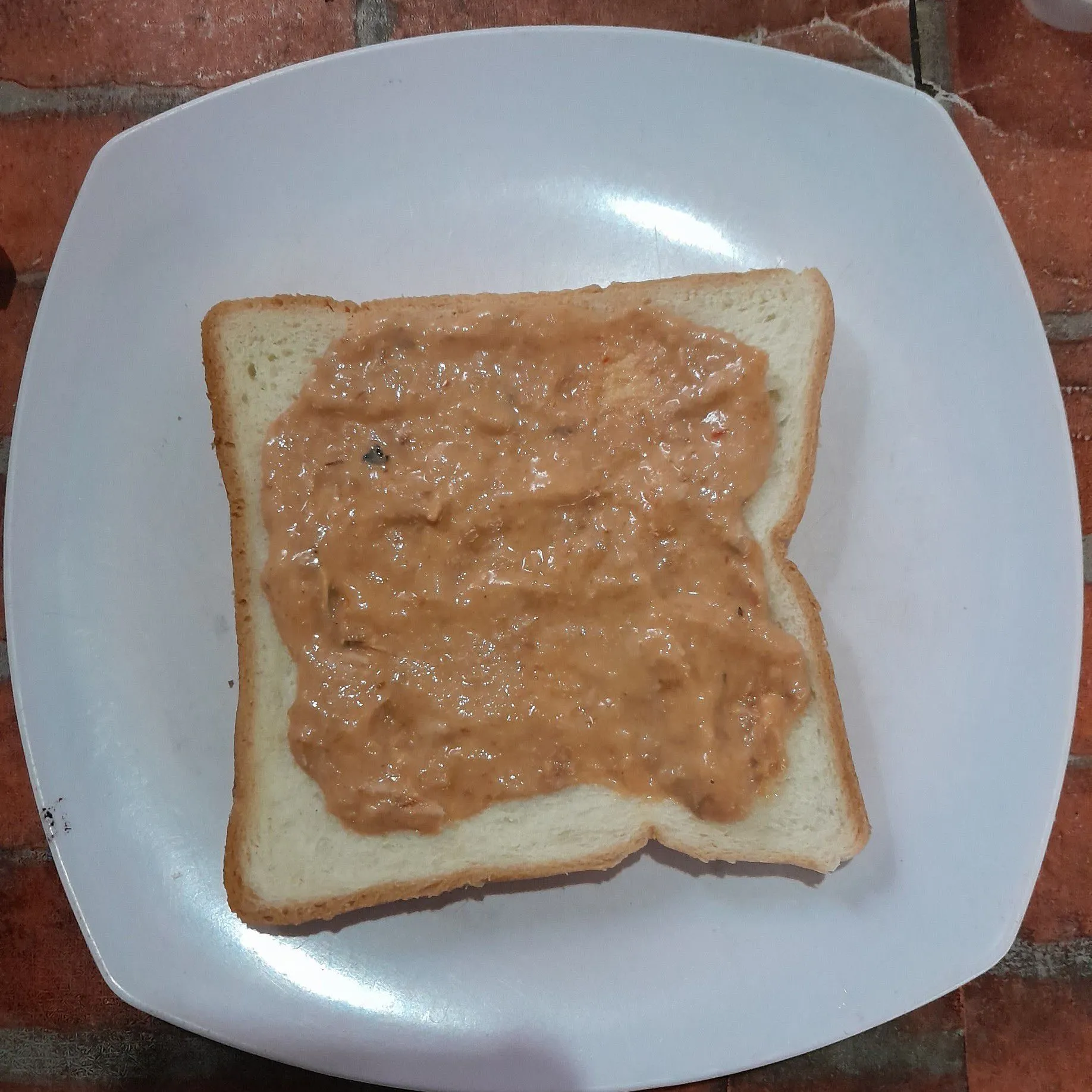 Step 3 Roti Panggang Tuna Mentai