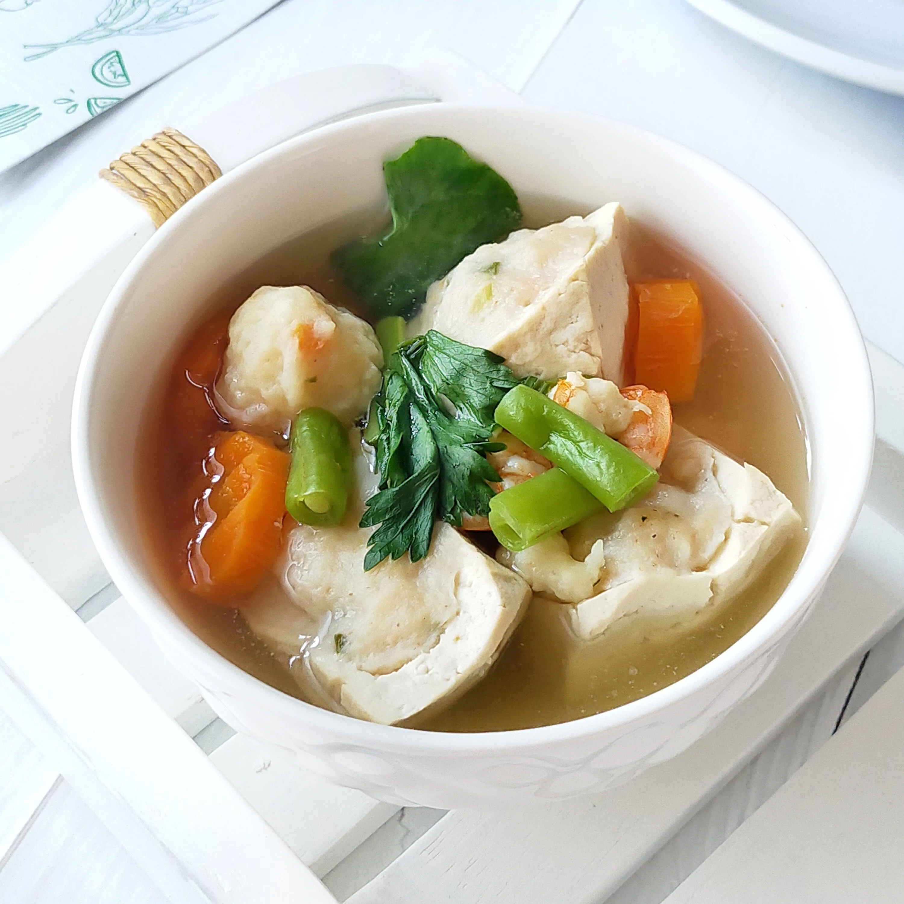 Step 7 Sup Bakso Tahu Udang Sayur