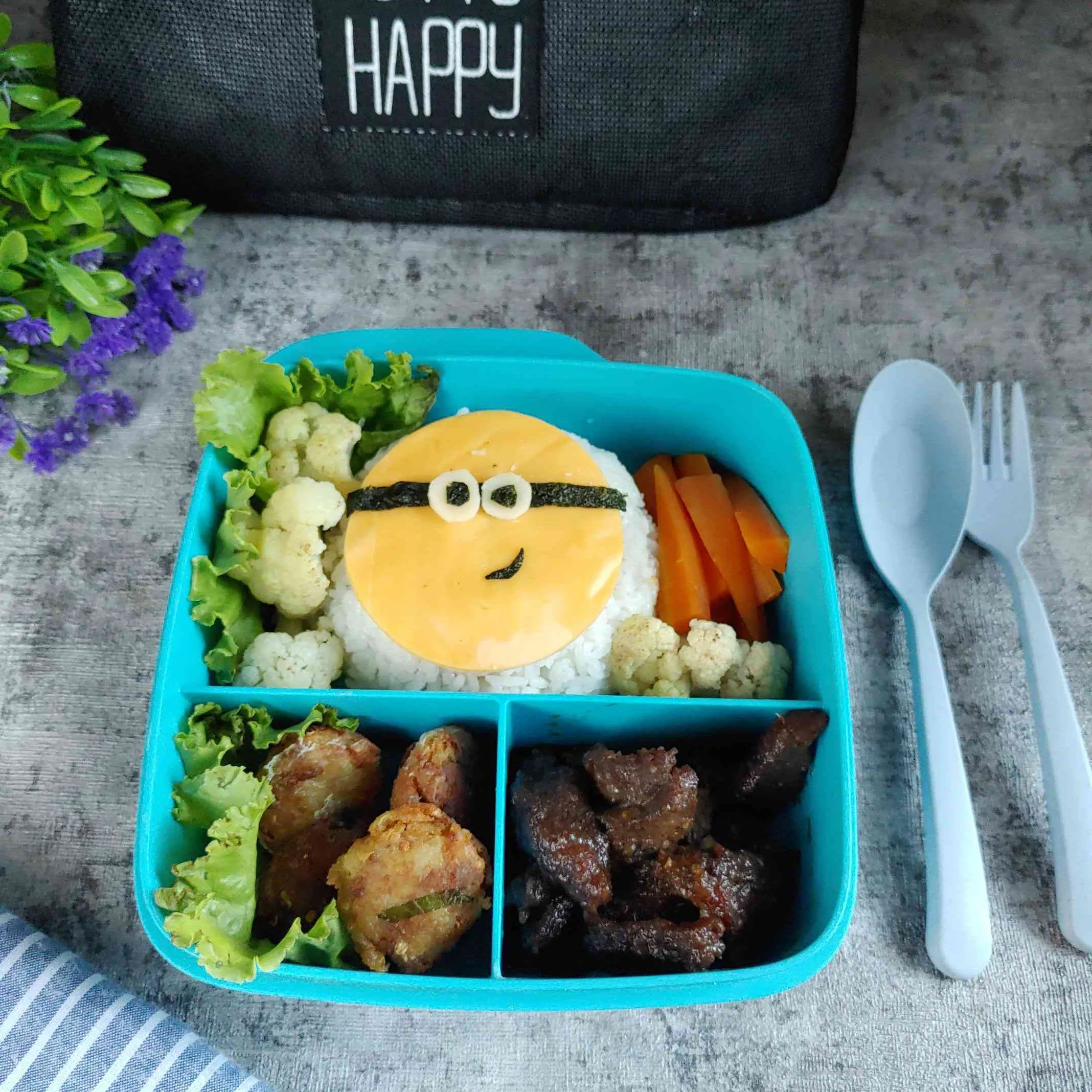 Nasi Bento Minion #MISIHARIANAKNASIONAL