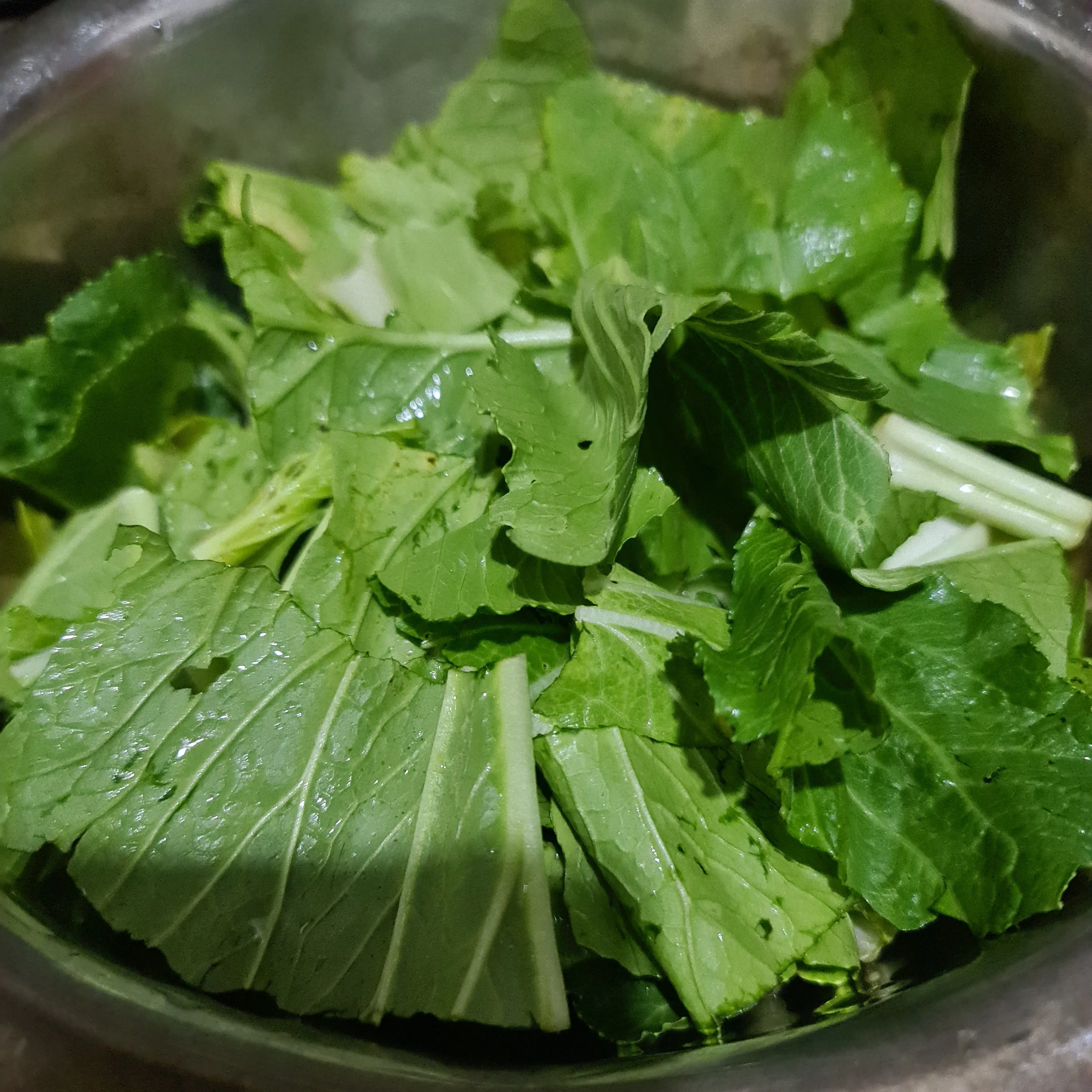 Step 2 Tumis Sawi Taoge