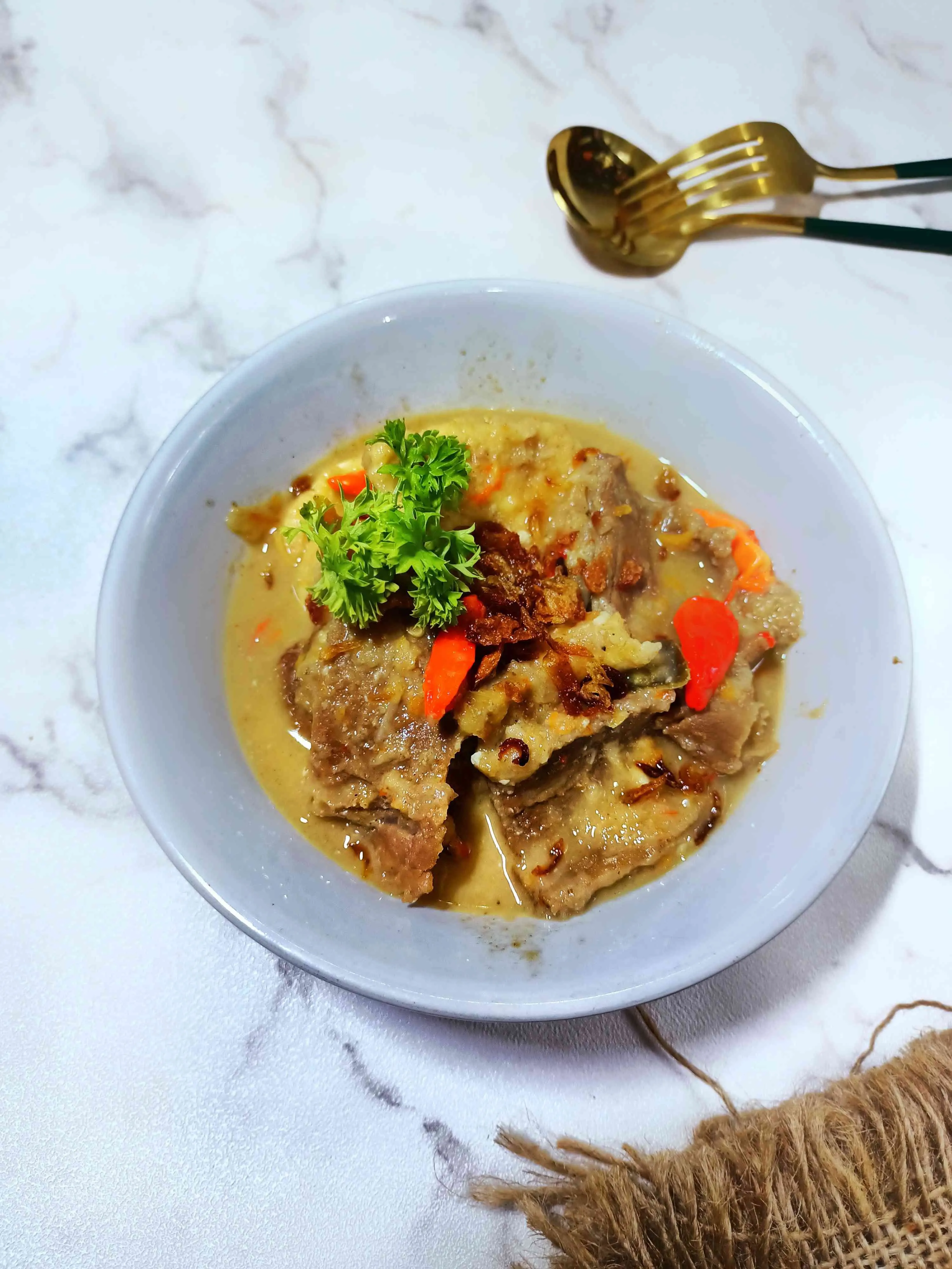 Terik Daging Sapi dan Tahu