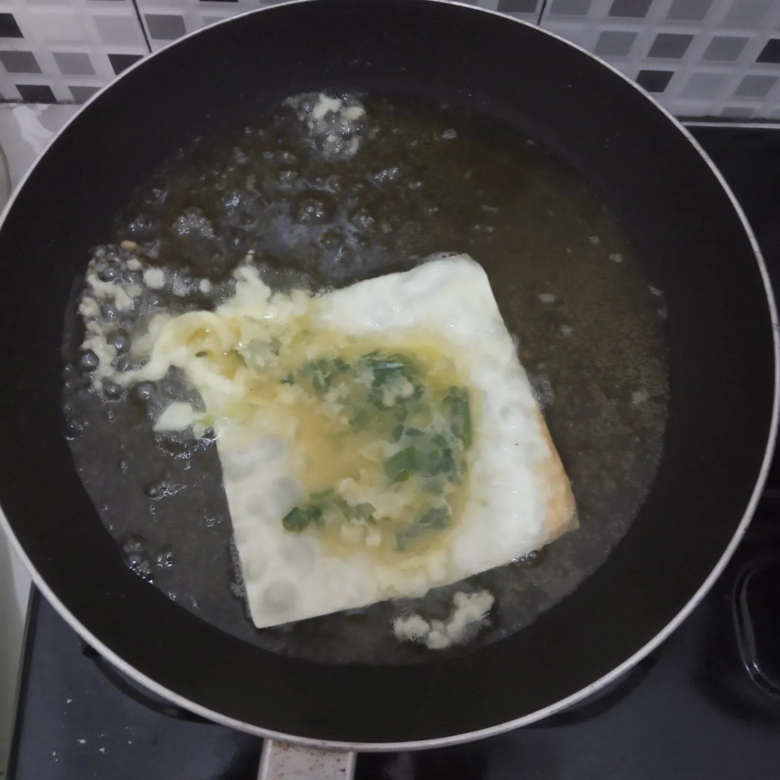Step 3 Martabak Telur Kulit Pangsit