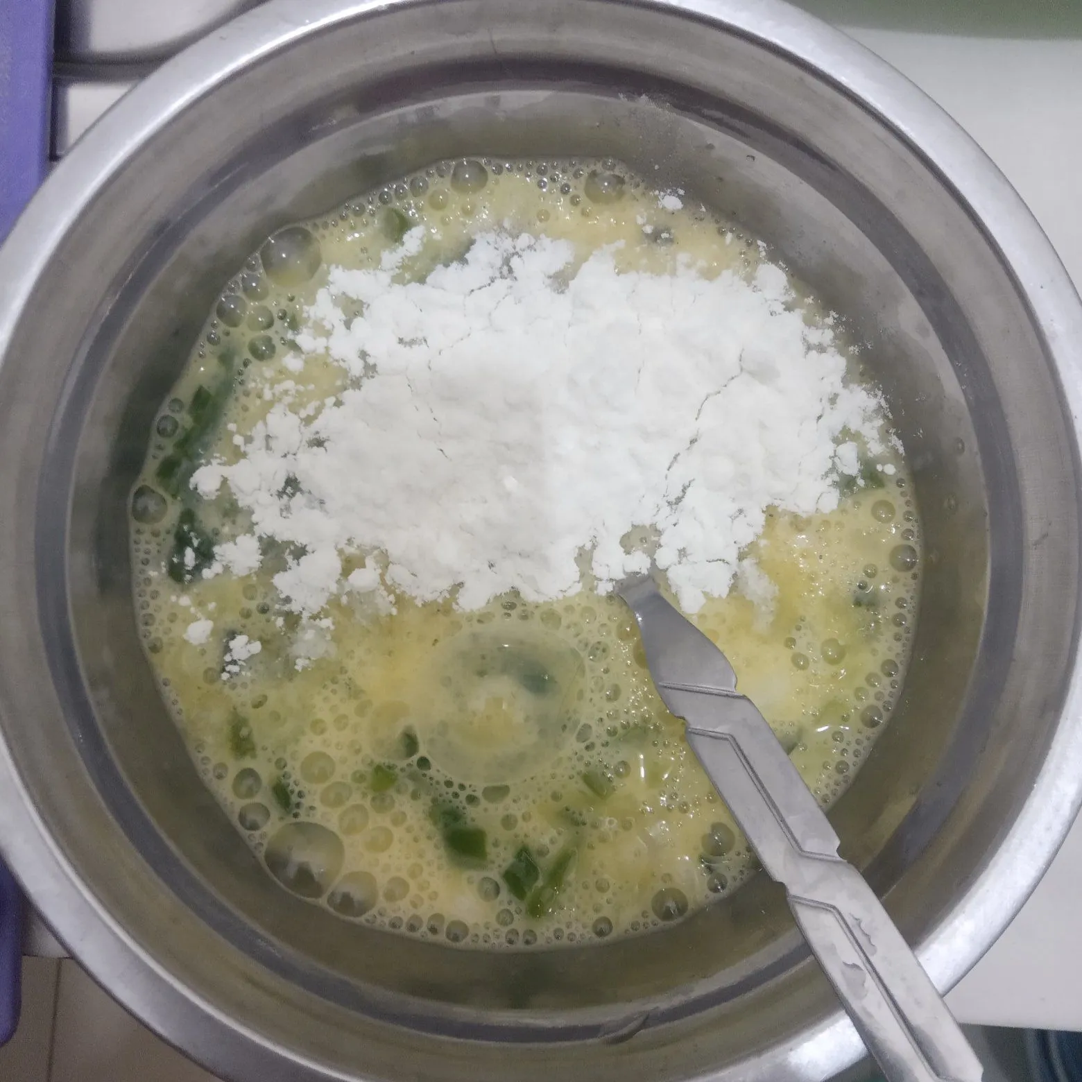 Step 2 Martabak Telur Kulit Pangsit