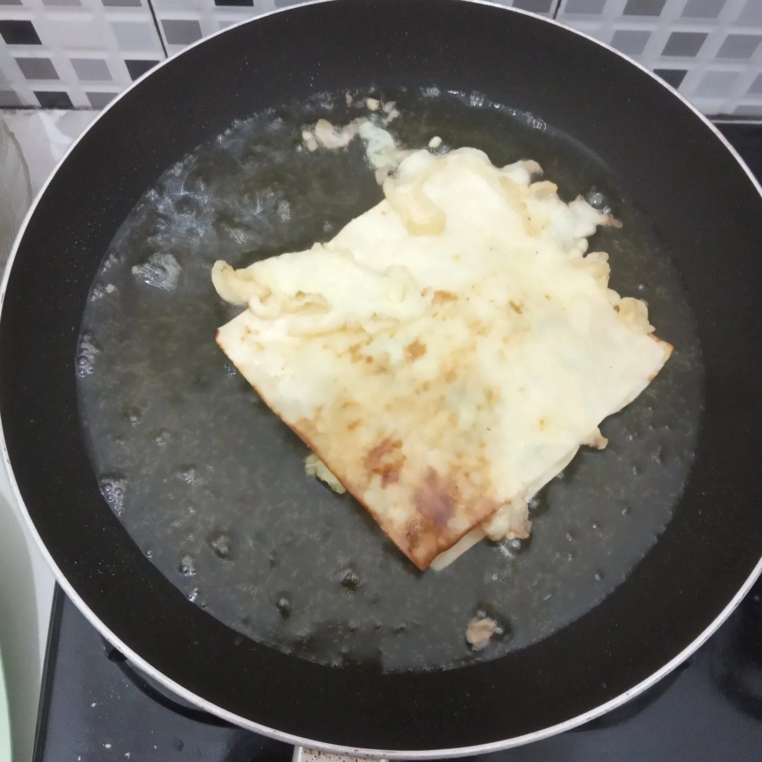 Step 5 Martabak Telur Kulit Pangsit