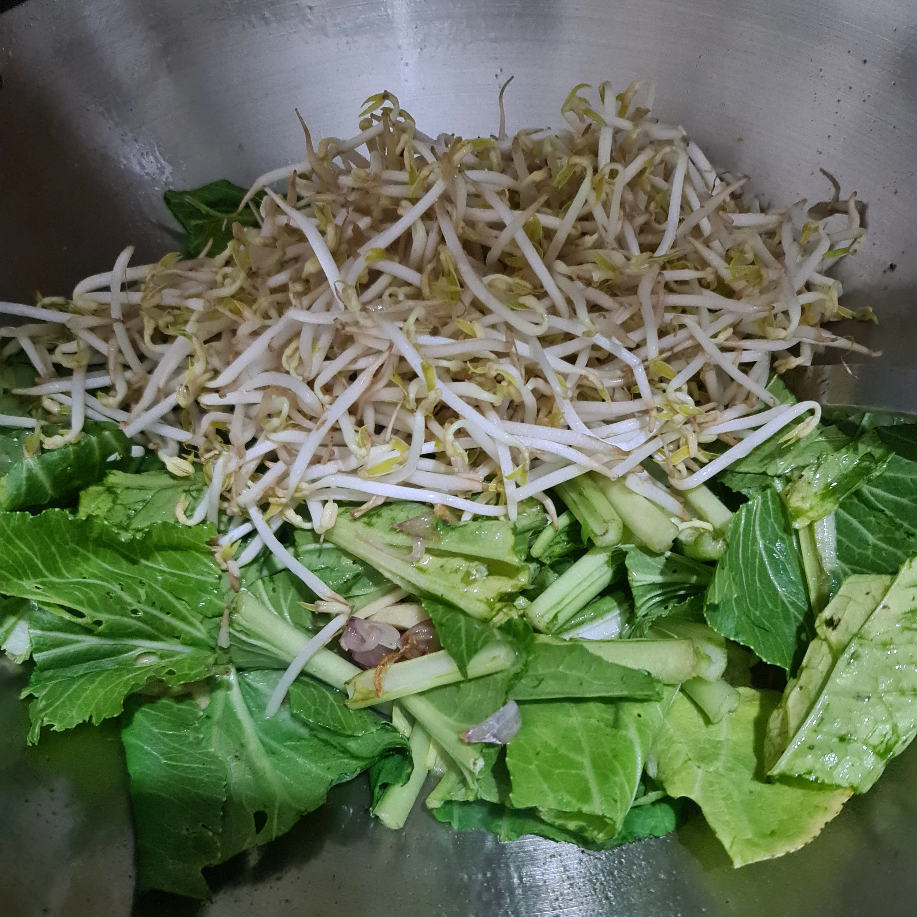 Step 5 Tumis Sawi Taoge