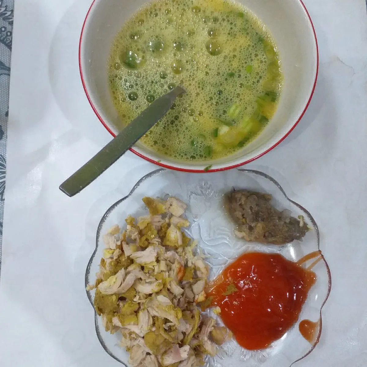 Step 1 Nasi Goreng Spesial Bekal Anak