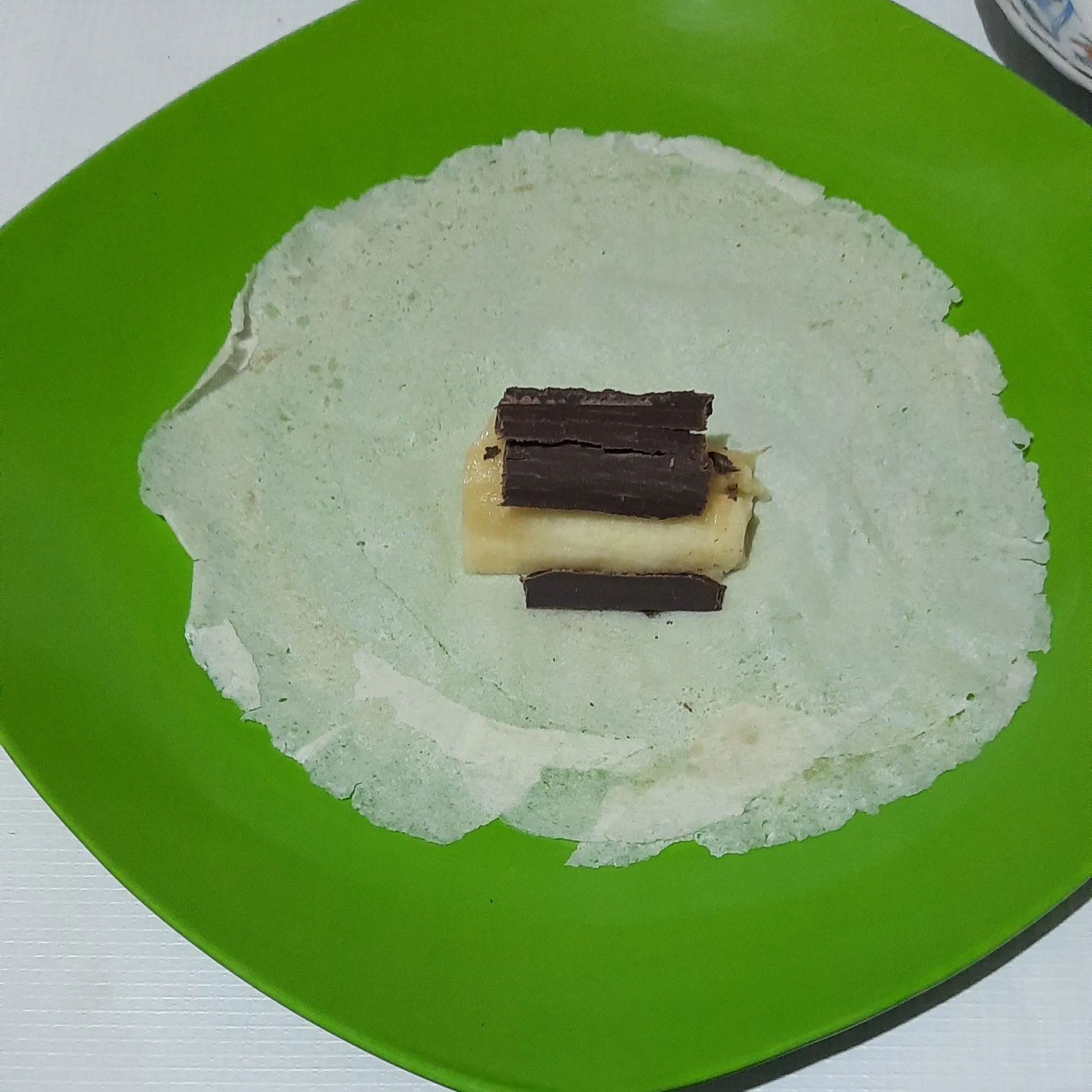 Step 2 LUMPIA PISANG COKLAT