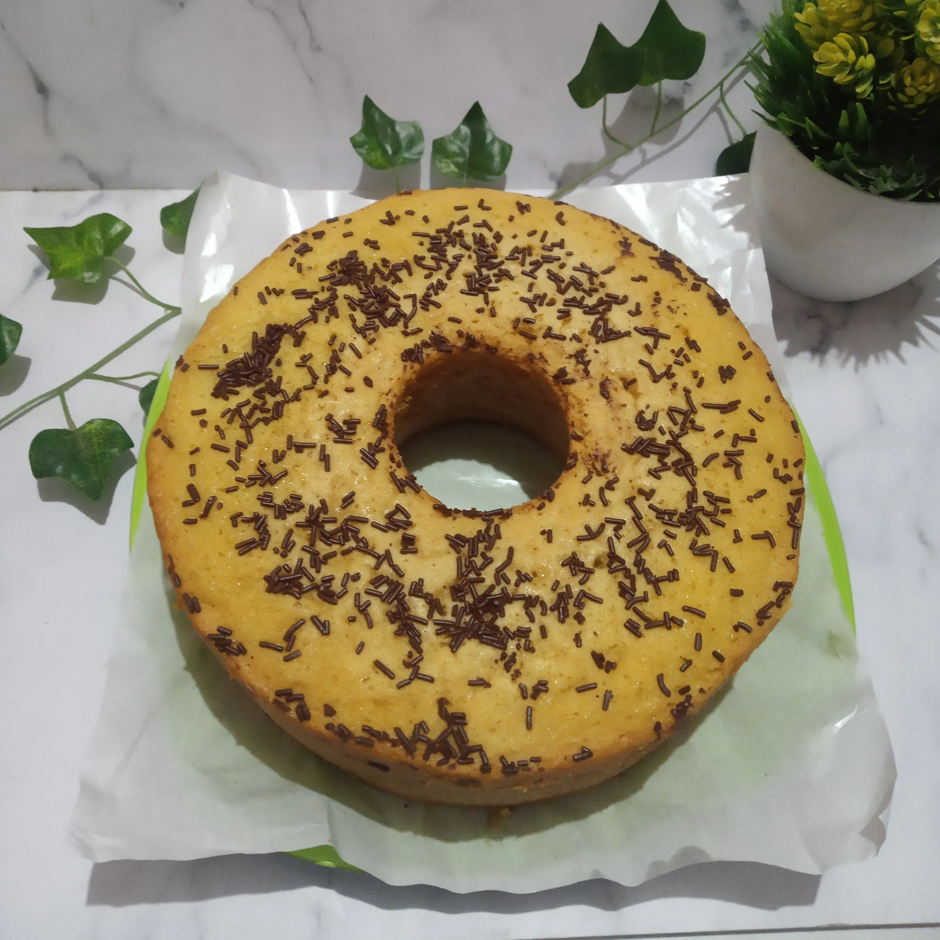 Step 5 Bolu Meses Cokelat