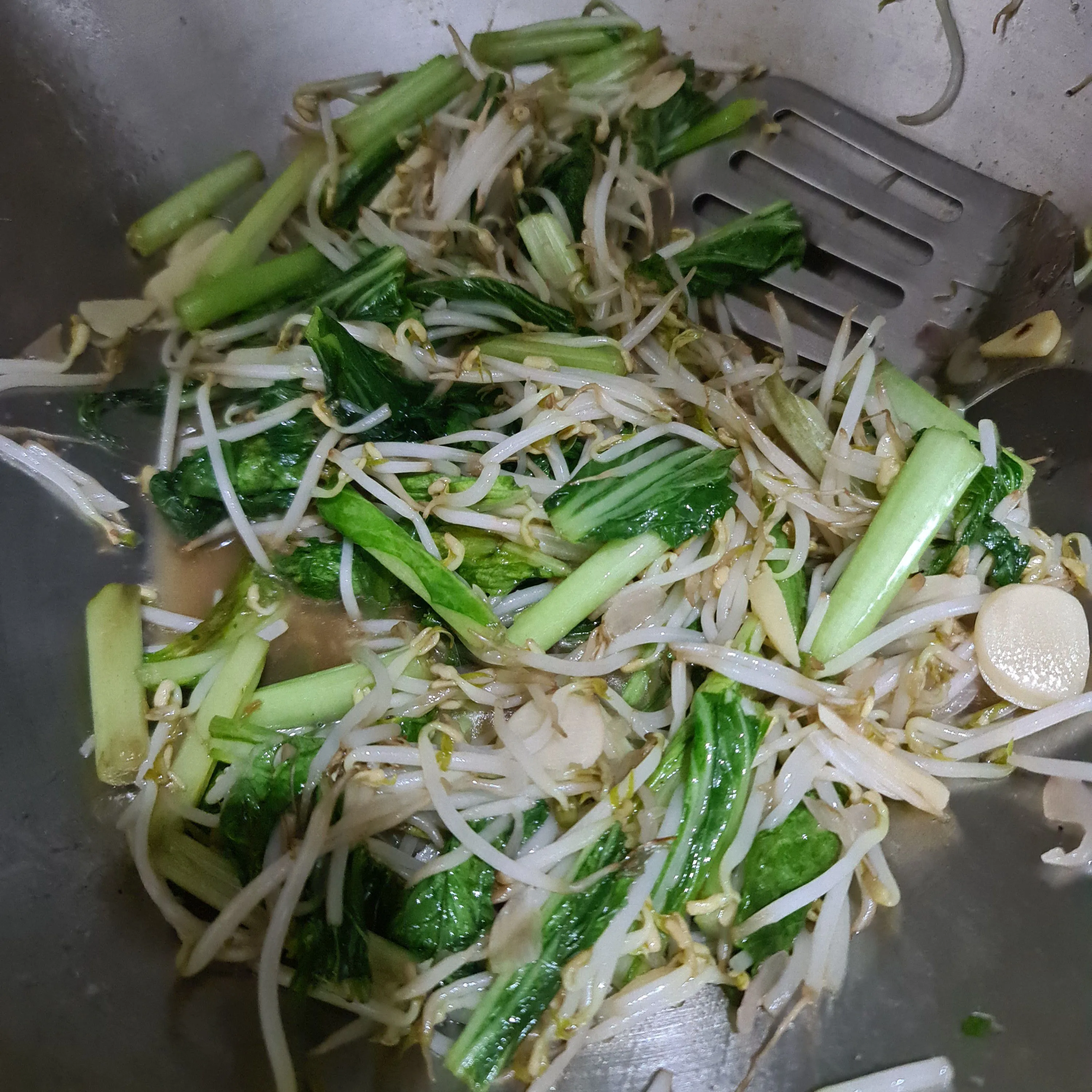 Step 7 Tumis Sawi Taoge