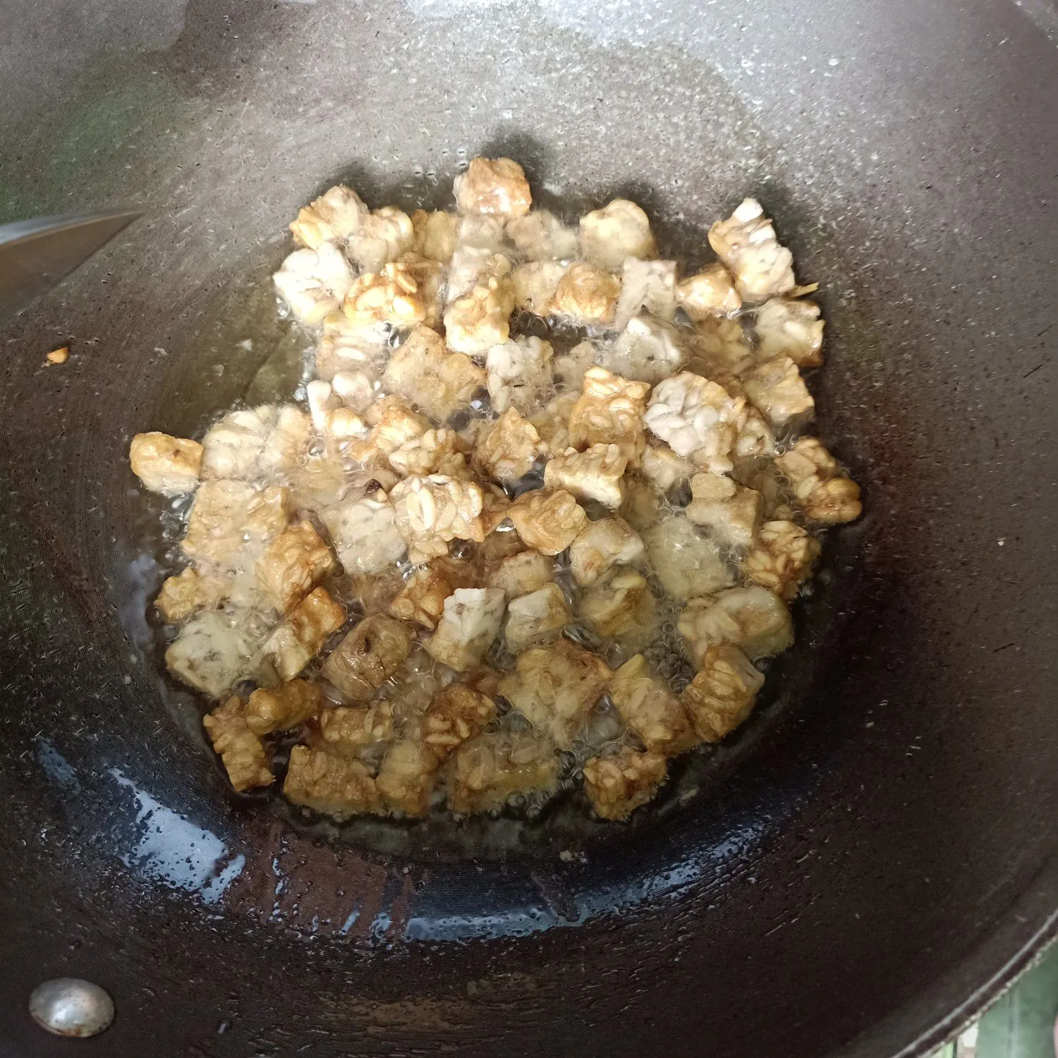Step 3 Oseng manis tempe kacang panjang #M