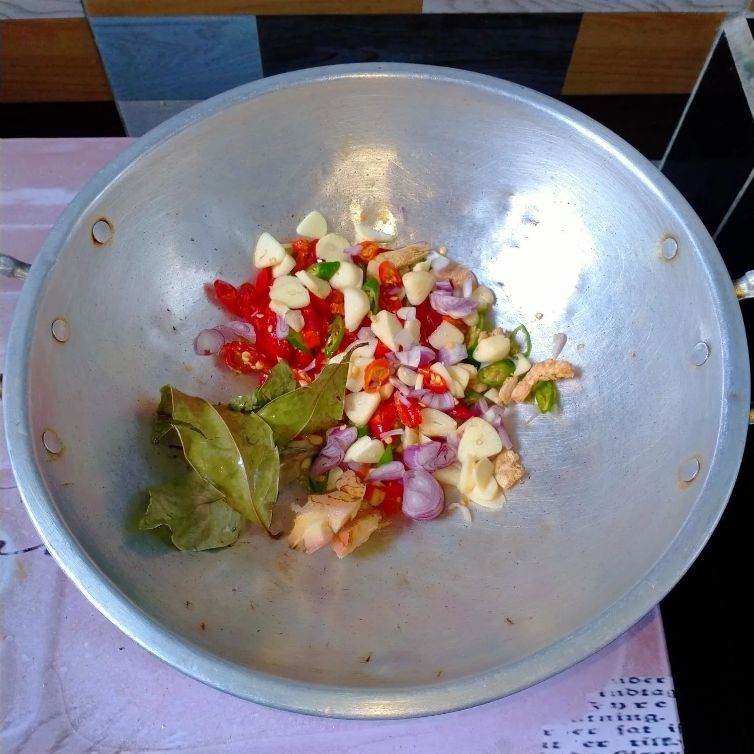 Step 3 Oseng Kates