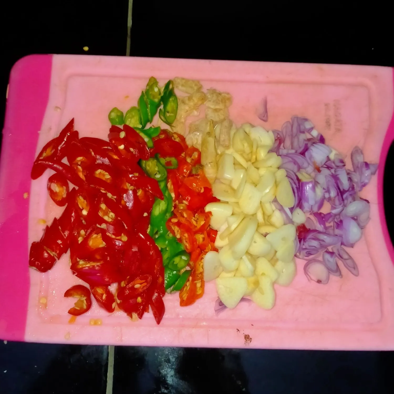 Step 2 Oseng Kates
