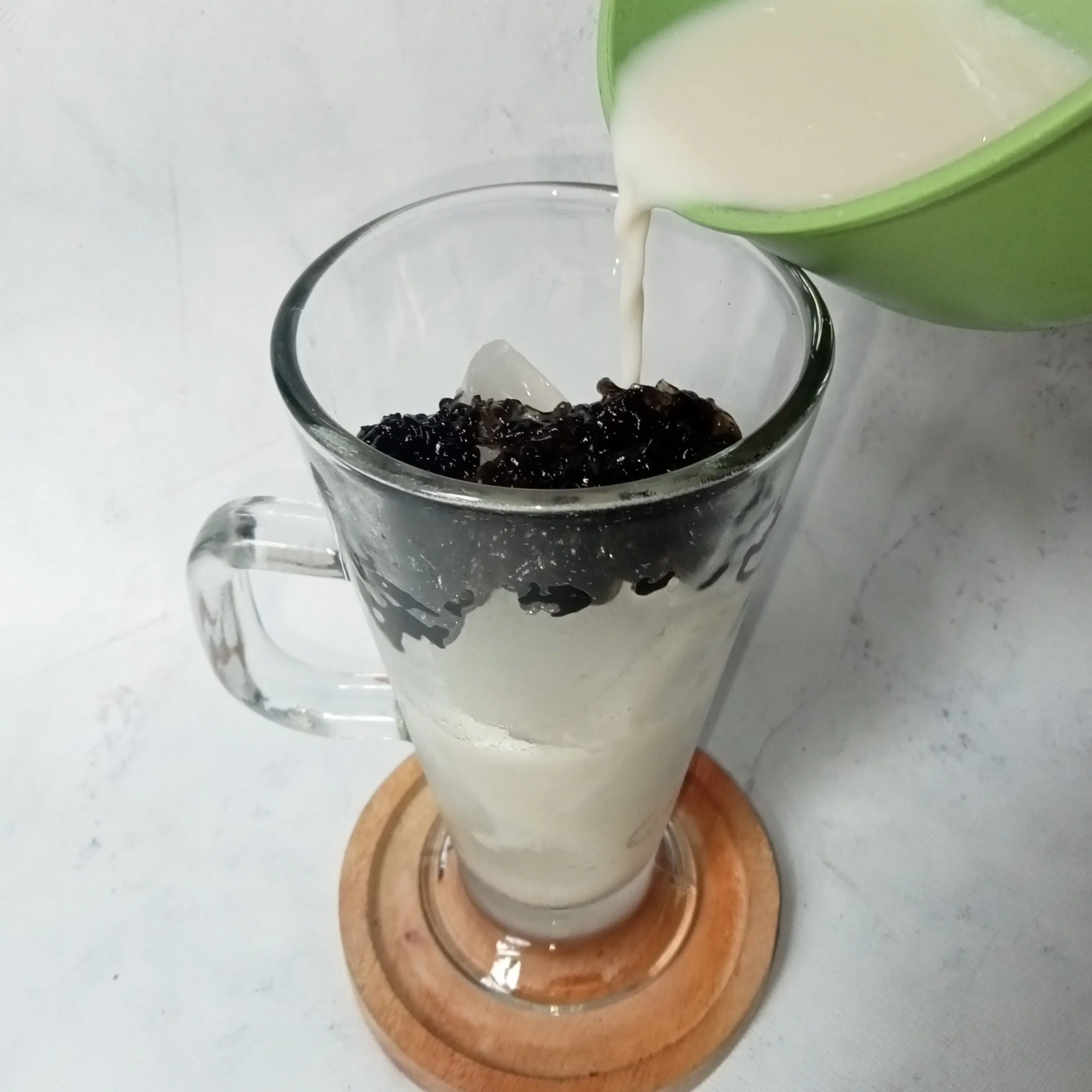 Step 5 Es Cincau Creamy
