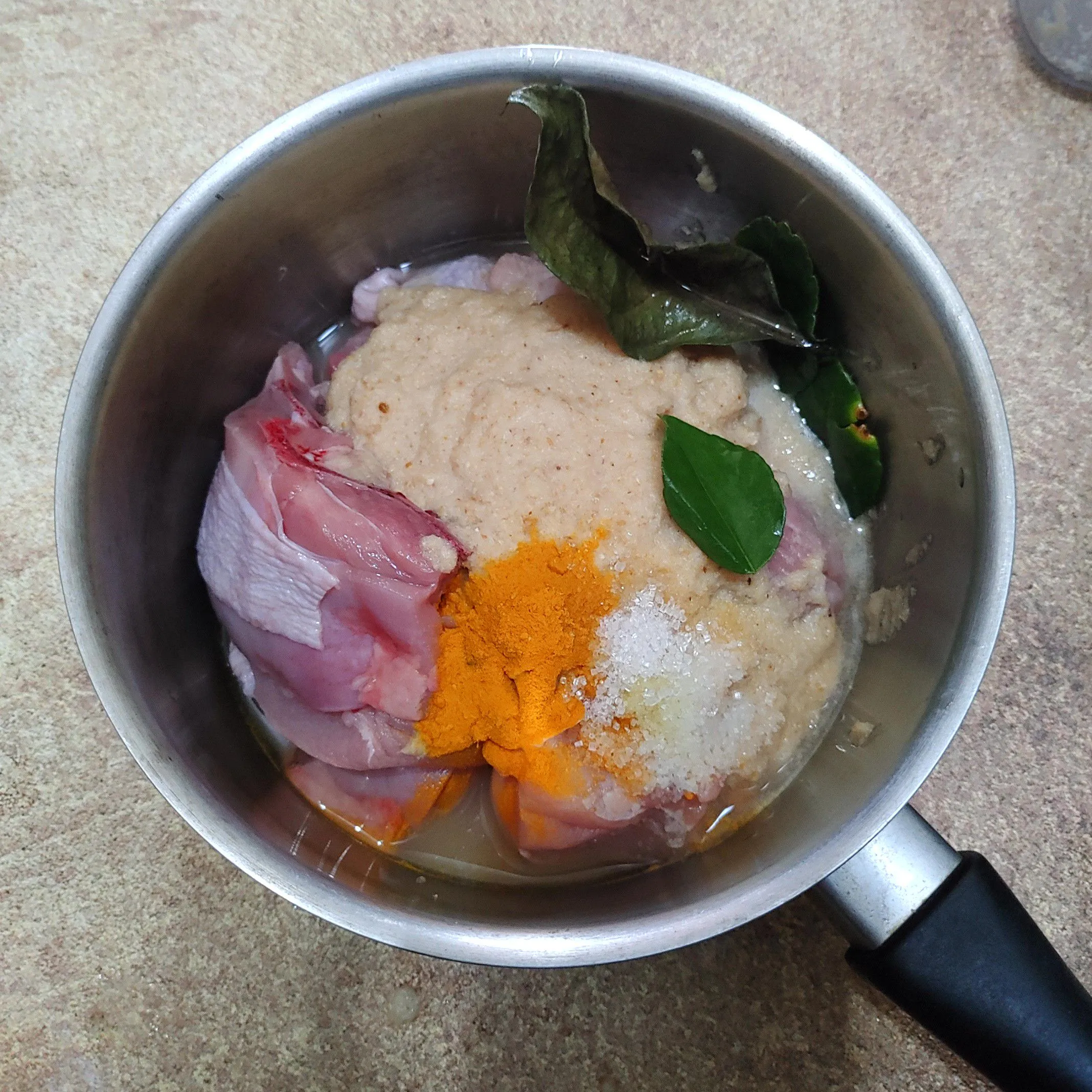 Step 2 Ayam Goreng Lengkuas Gurih