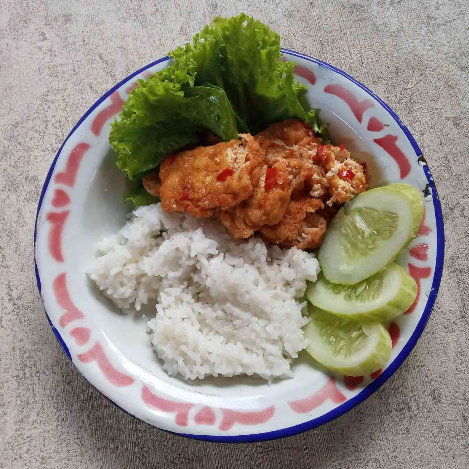 Tahu Goreng Geprek