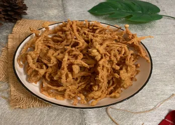Jamur Enoki Goreng