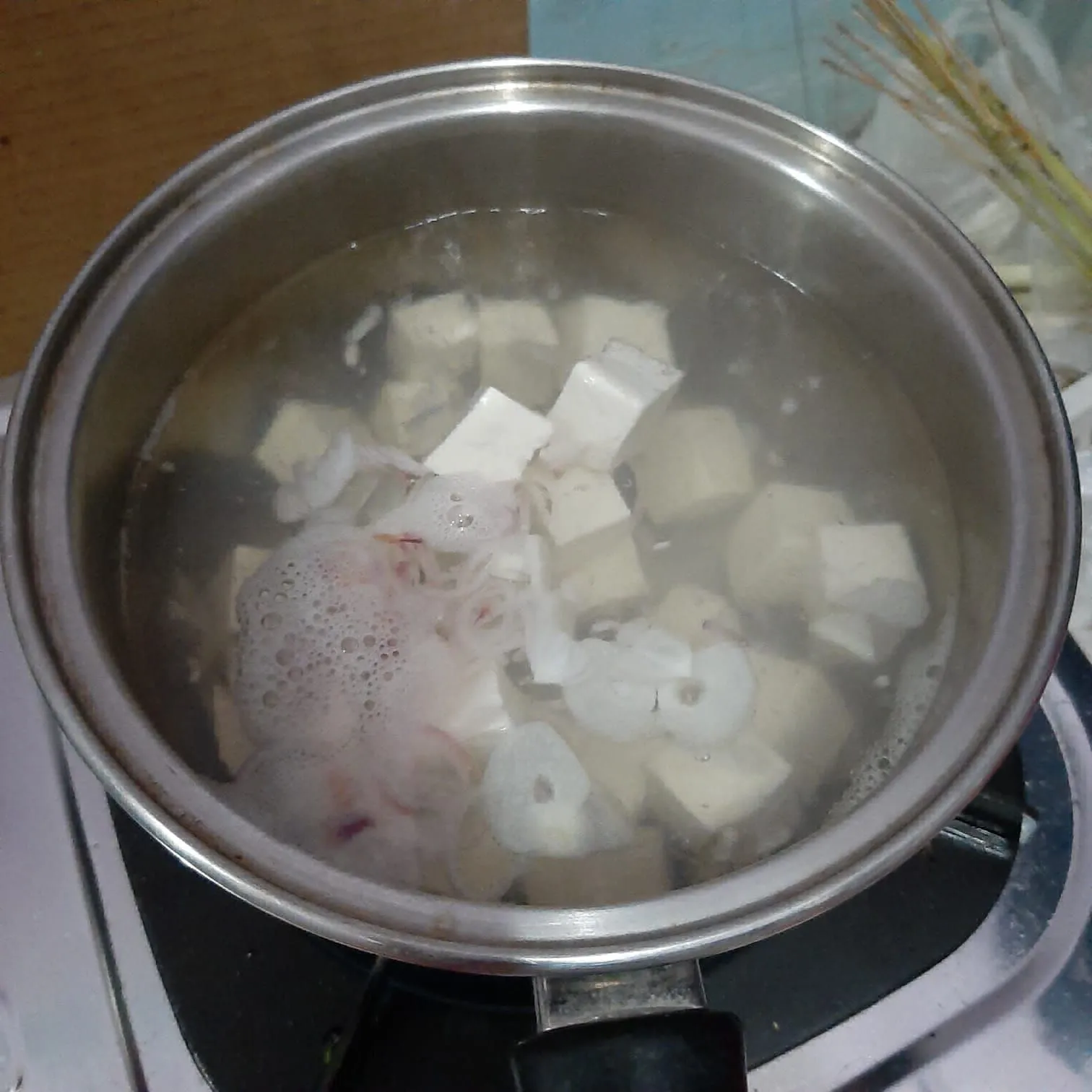 Step 4 Sup Tahu Pokcoy