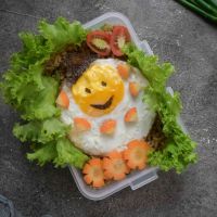Sunny Side Fried Rice Bento