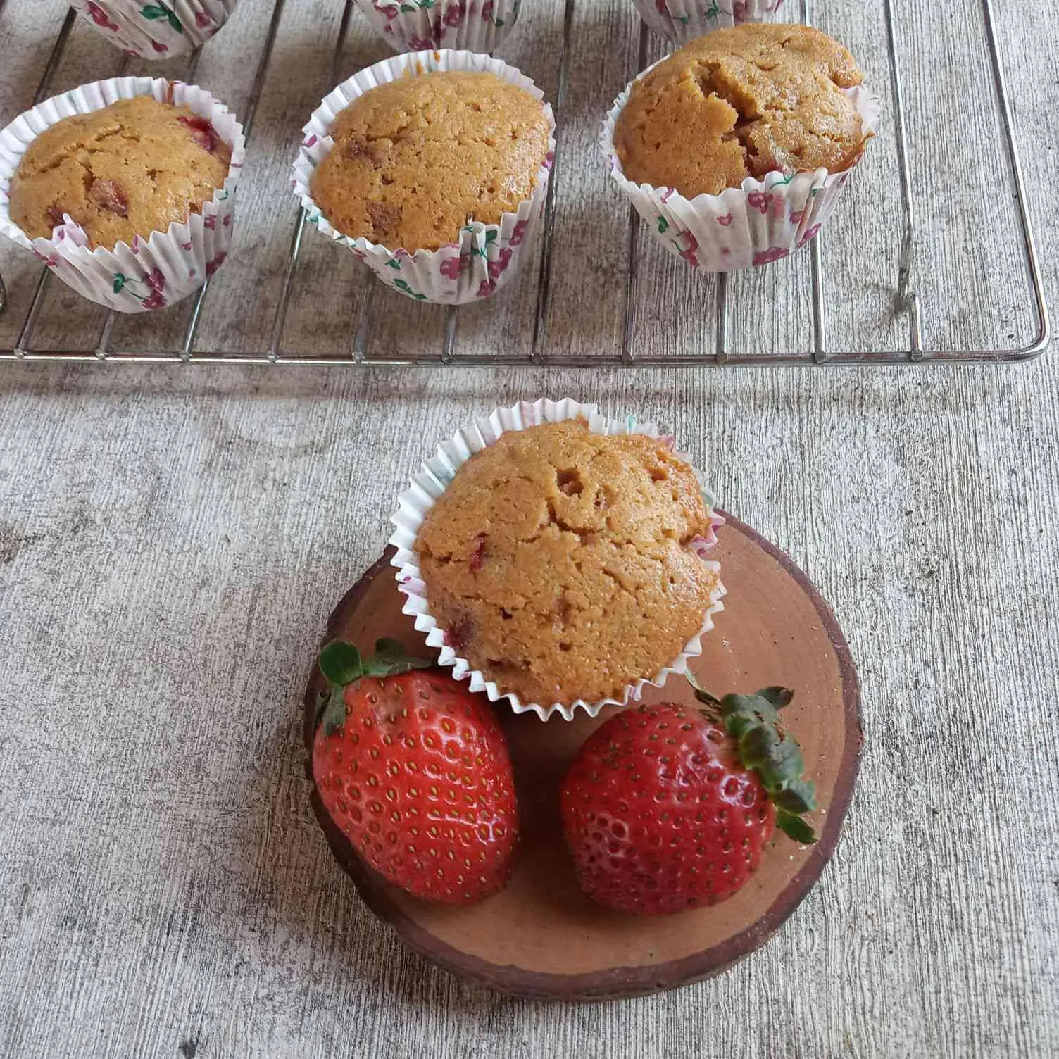 Strawberry Muffins