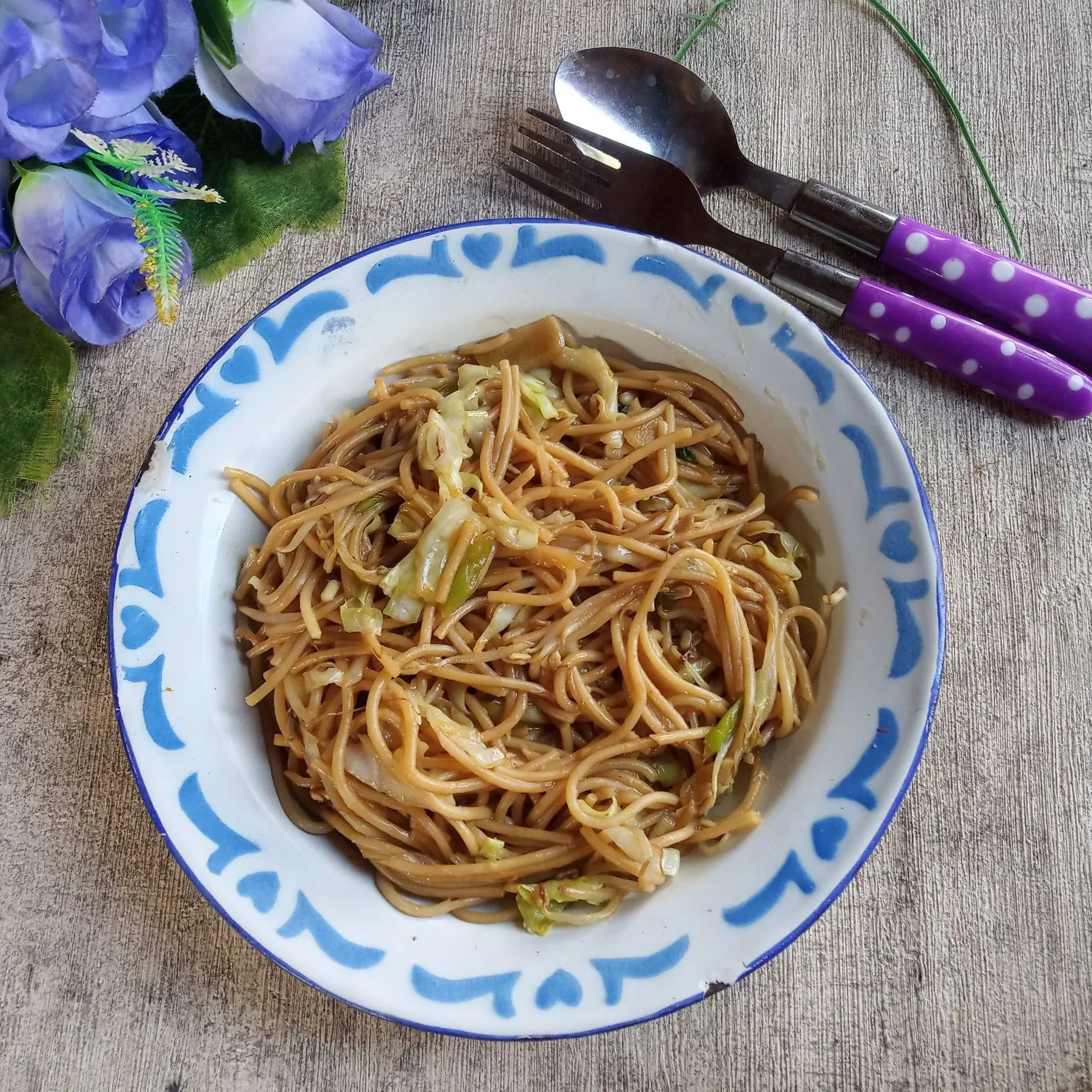 Step 7 Spaghetti Goreng Kol Kecap