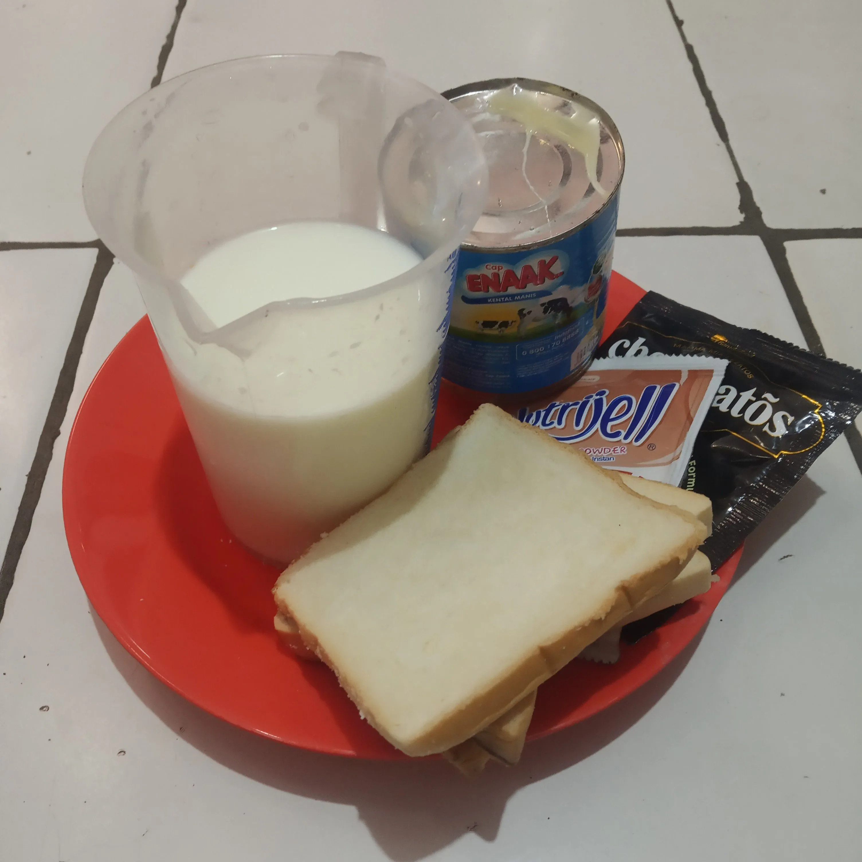 Step 1 Puding Brownies