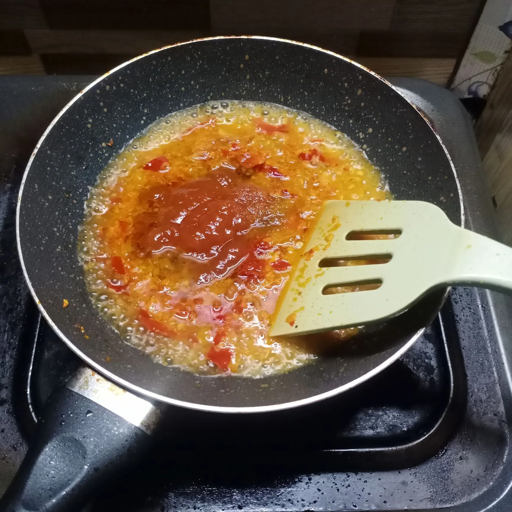 Step 4 Ikan Layang Saus Pedas