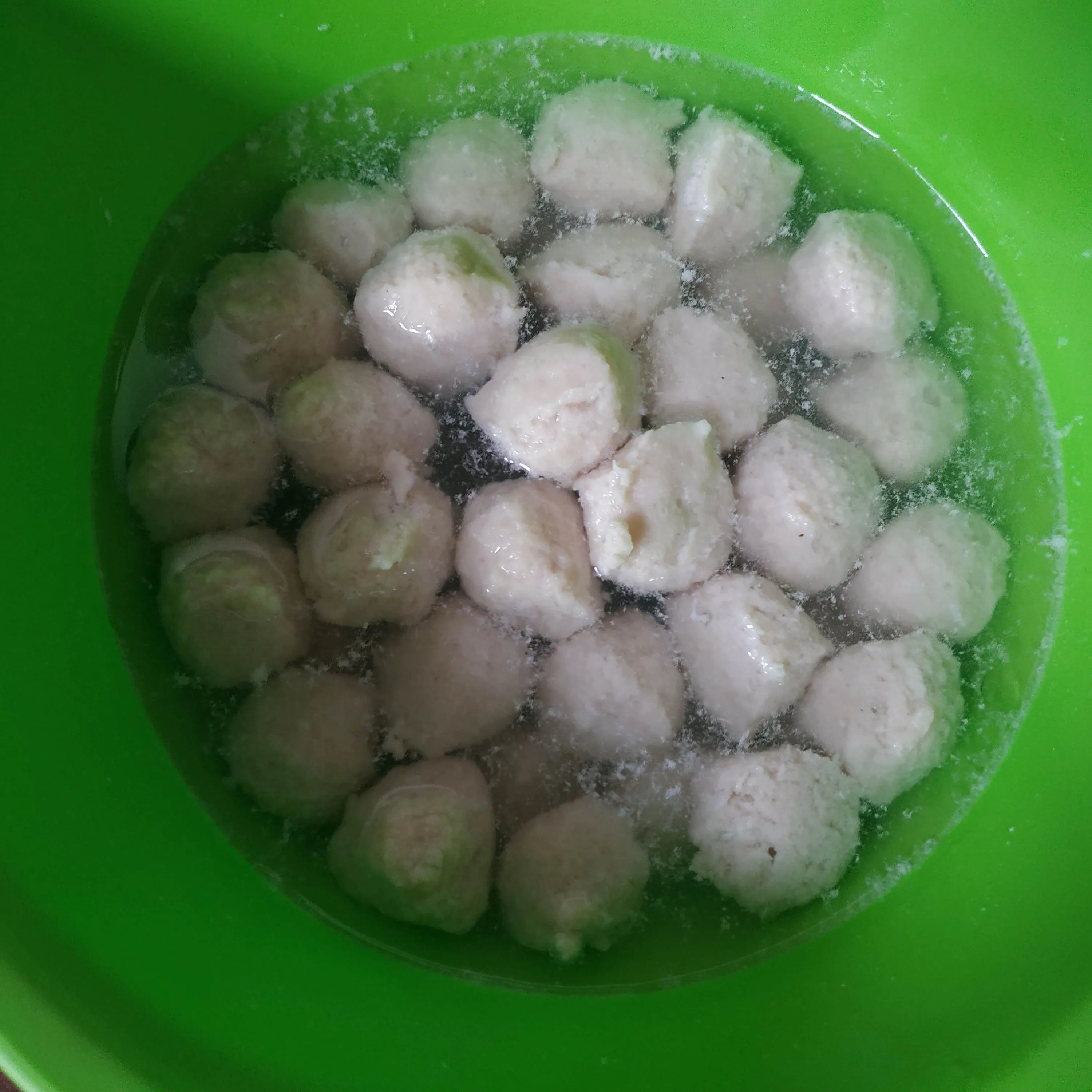 Step 6 Bakso Ayam Kuah Plus Sayur