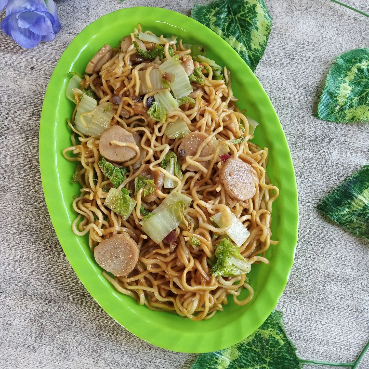 Step 7 Mie Goreng Sawi Putih