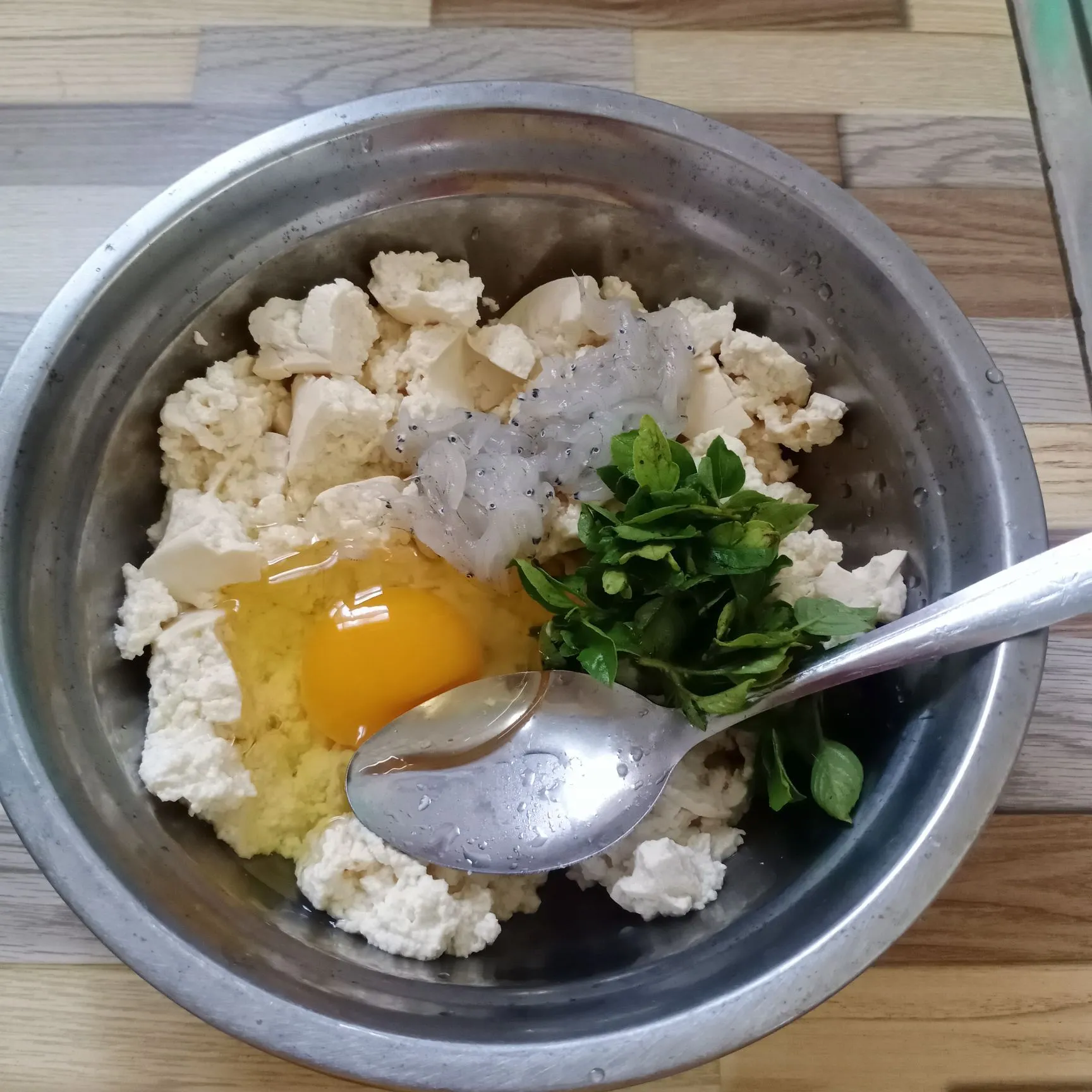 Step 2 Pepes Tahu Teri