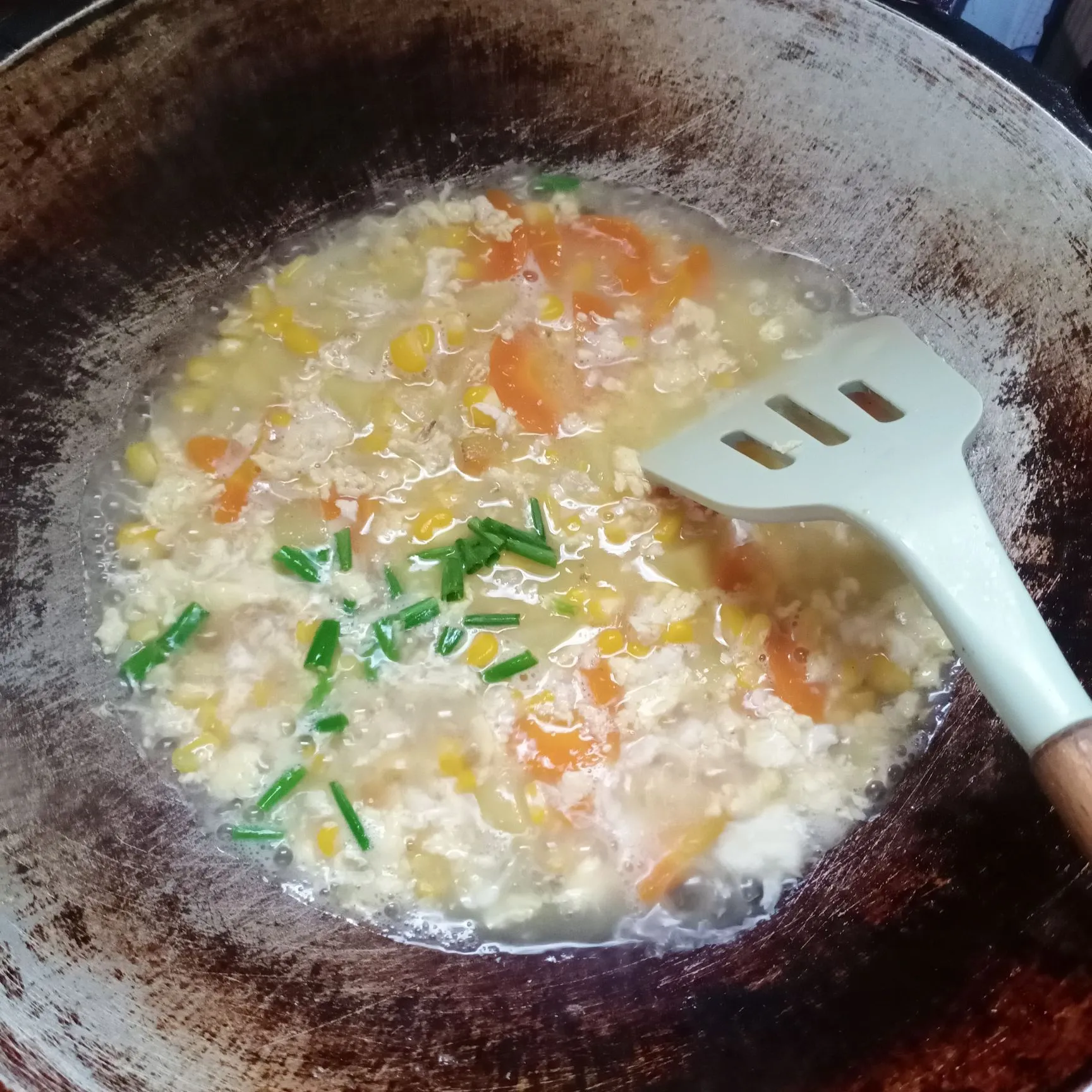 Step 6 Sup Jagung Wortel Kentang