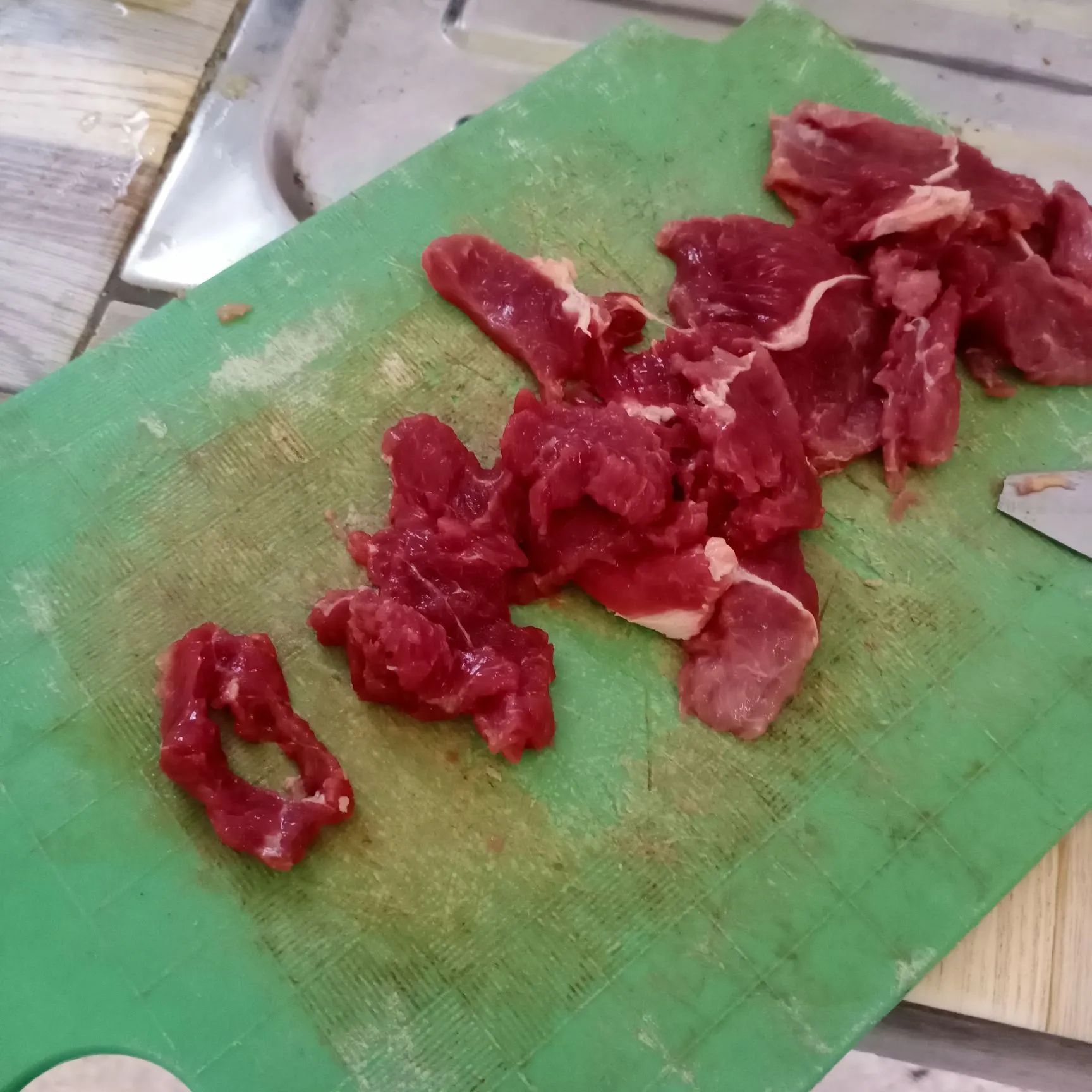 Step 1 Tumis Sapi Lada Hitam