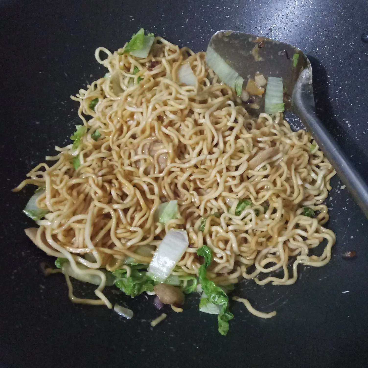 Step 6 Mie Goreng Sawi Putih