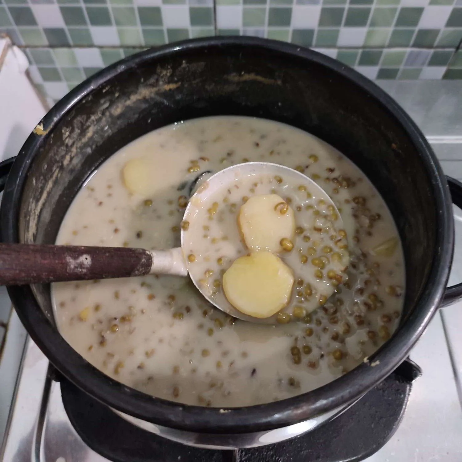 Step 5 Bubur Kacang Ijo Ubi Telo
