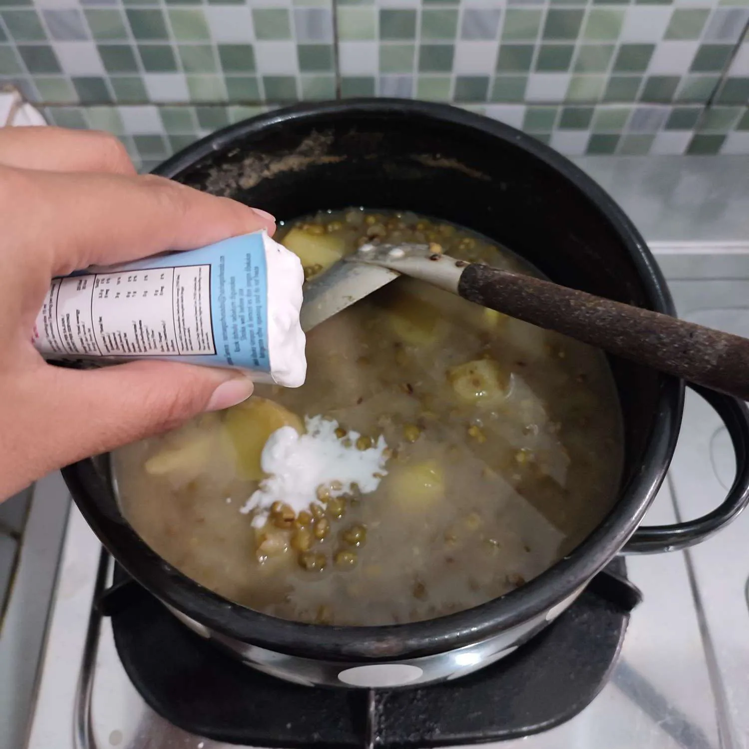 Step 4 Bubur Kacang Ijo Ubi Telo