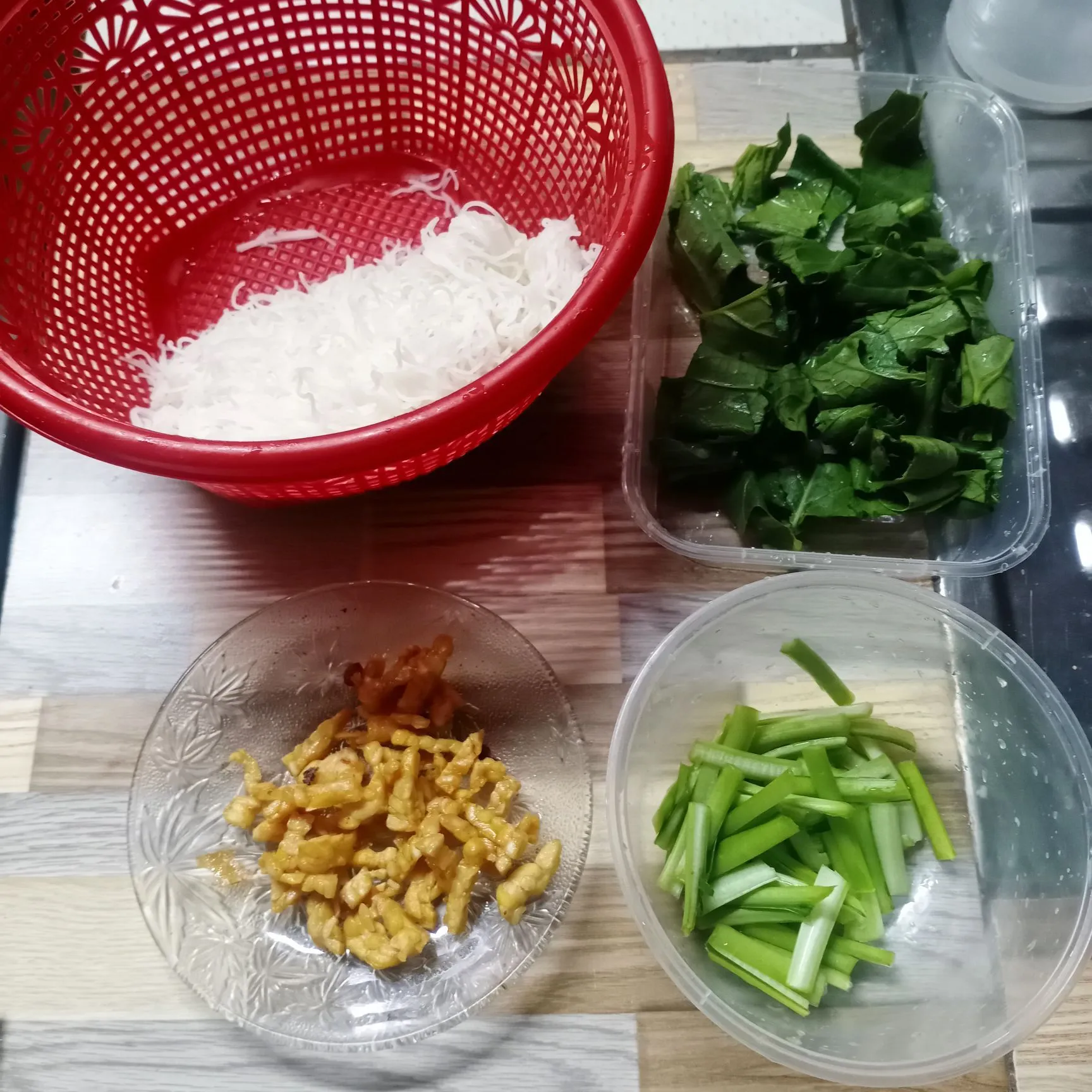 Step 2 Bihun Goreng Tempe