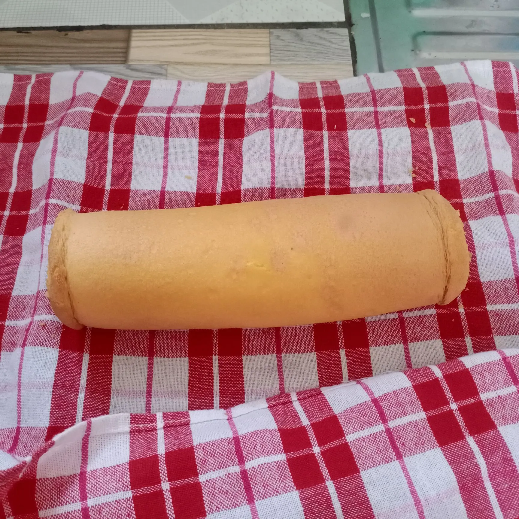Step 7 Bolu Gulung Selai Durian