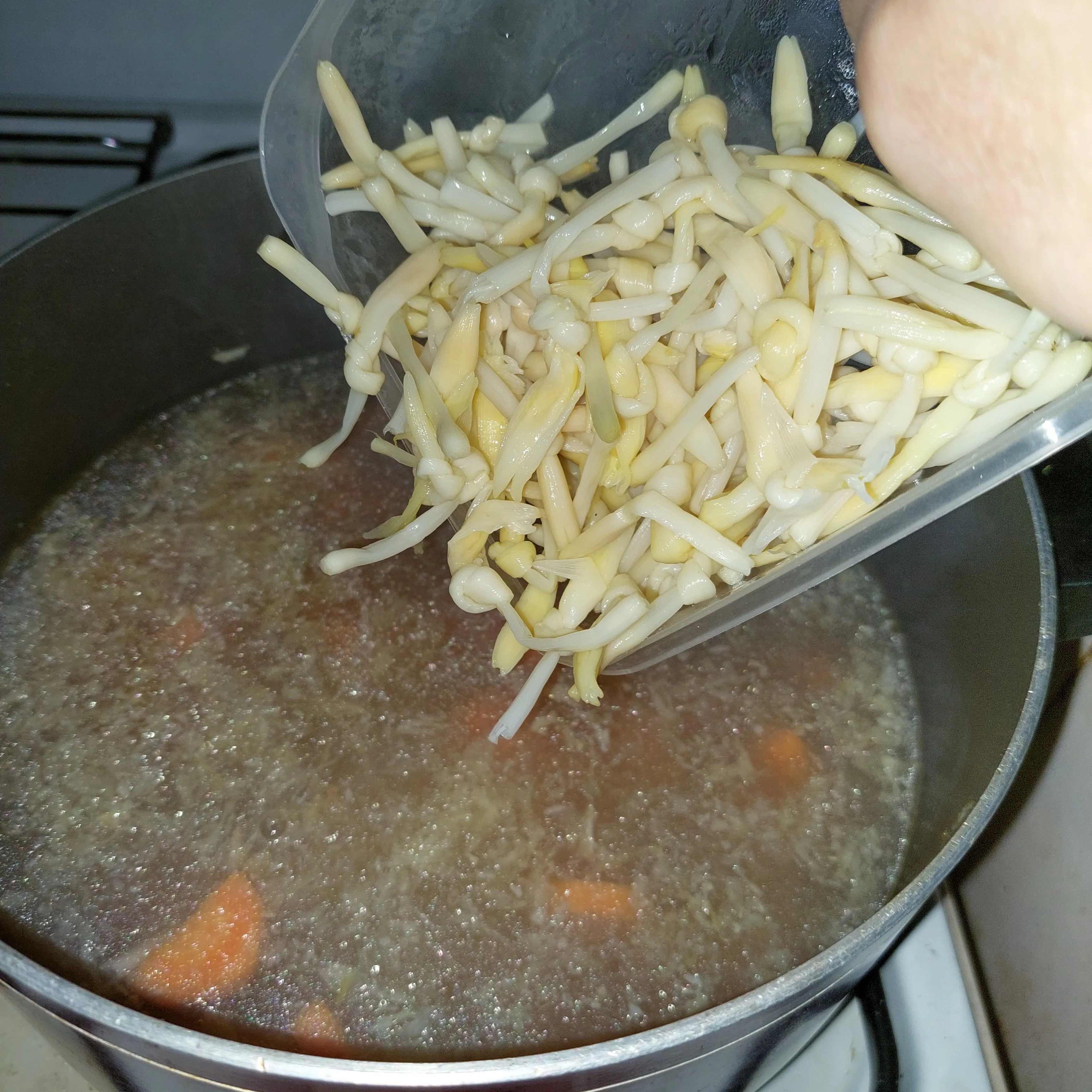 Step 8 Sop Brokoli Sedap Malam